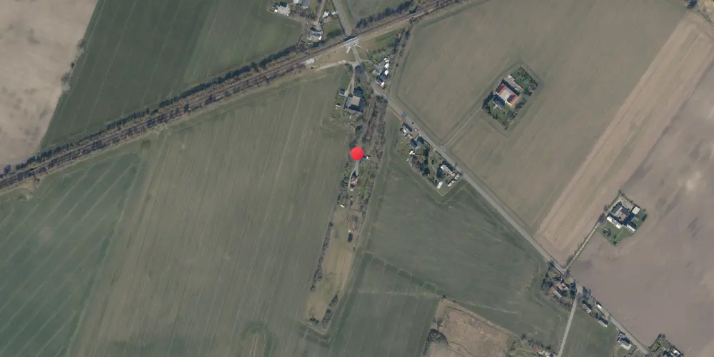 Historisk kort over Flintinge Station Historisk kort over Flintinge Station