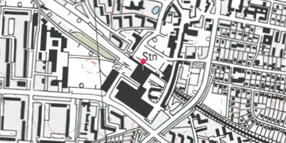 Historisk kort over Ballerup Stationscenter Historisk kort over Ballerup Stationscenter