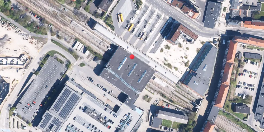 Historisk kort over Ballerup Stationscenter Historisk kort over Ballerup Stationscenter