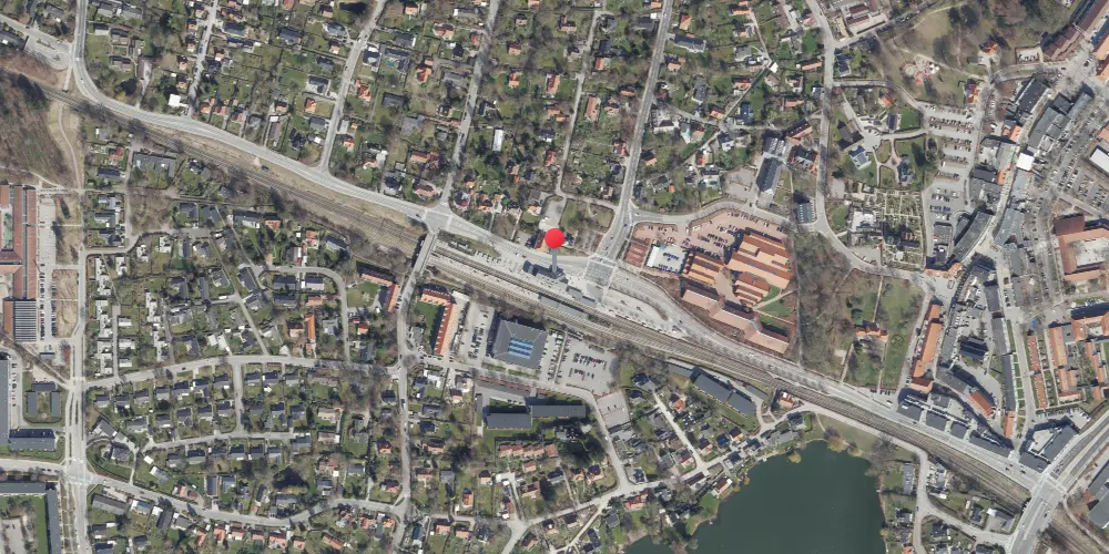 Historisk kort over Birkerød Station Historisk kort over Birkerød Station