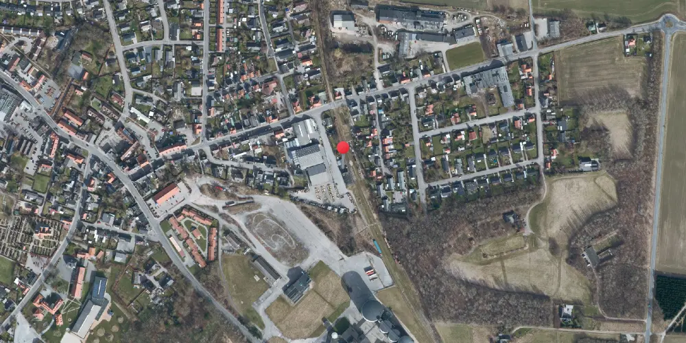 Historisk kort over Gørlev Station Historisk kort over Gørlev Station
