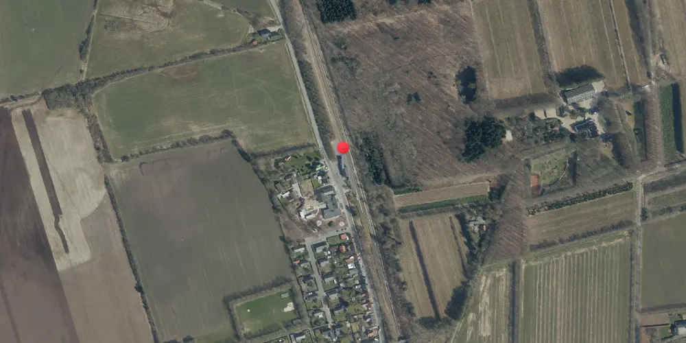 Historisk kort over Guldager Station Historisk kort over Guldager Station