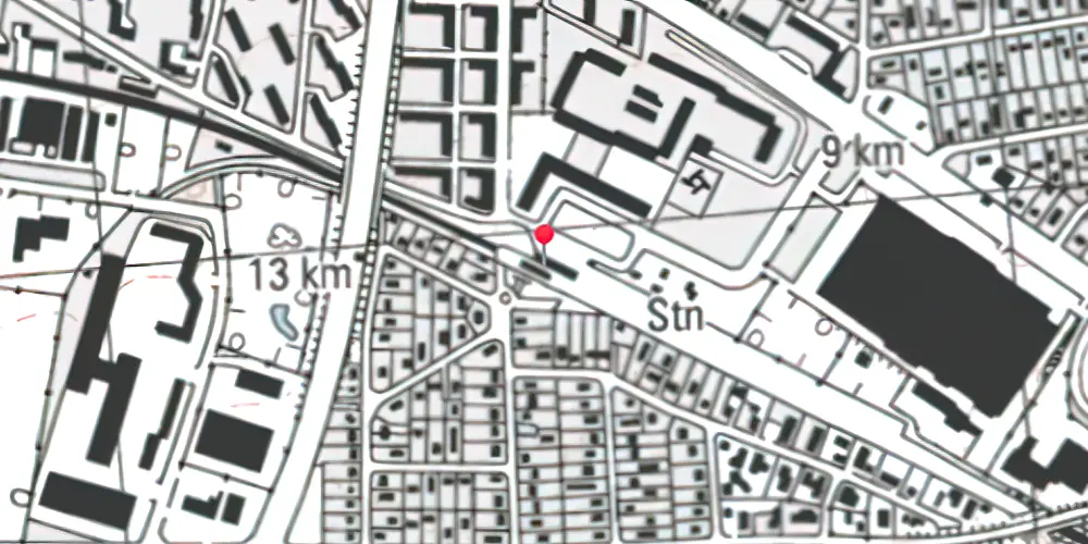 Historisk kort over Herlev Station Historisk kort over Herlev Station