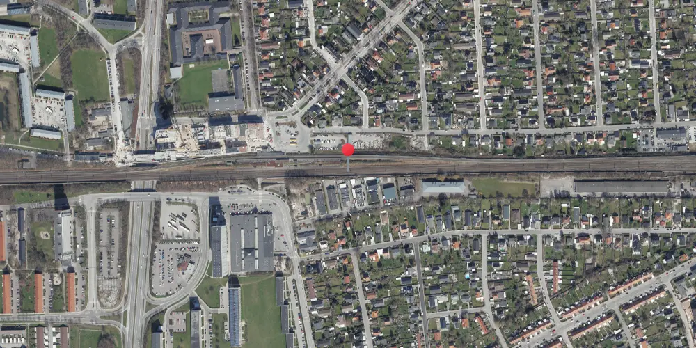 Historisk kort over Hvidovre Fjern Teknisk Station Historisk kort over Hvidovre Fjern Teknisk Station