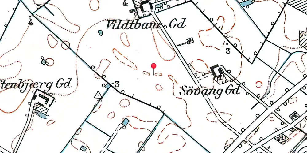 Historisk kort over Ishøj S-togsstation Historisk kort over Ishøj S-togsstation