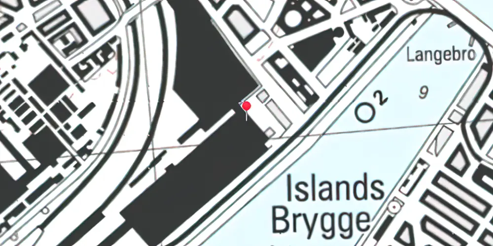 Historisk kort over København Godsbanegård Historisk kort over København Godsbanegård