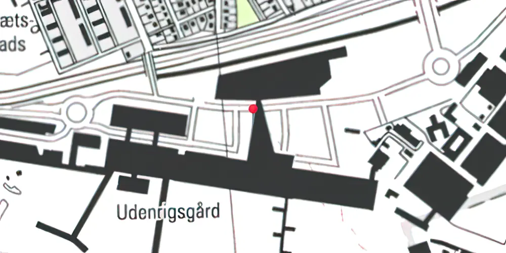 Historisk kort over Københavns Lufthavn Station Historisk kort over Københavns Lufthavn Station