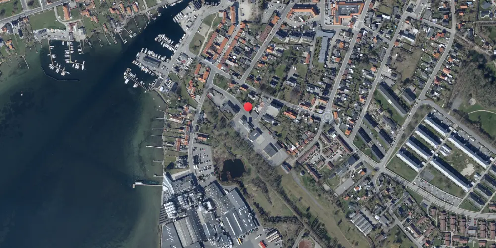 Historisk kort over Skælskør Station Historisk kort over Skælskør Station