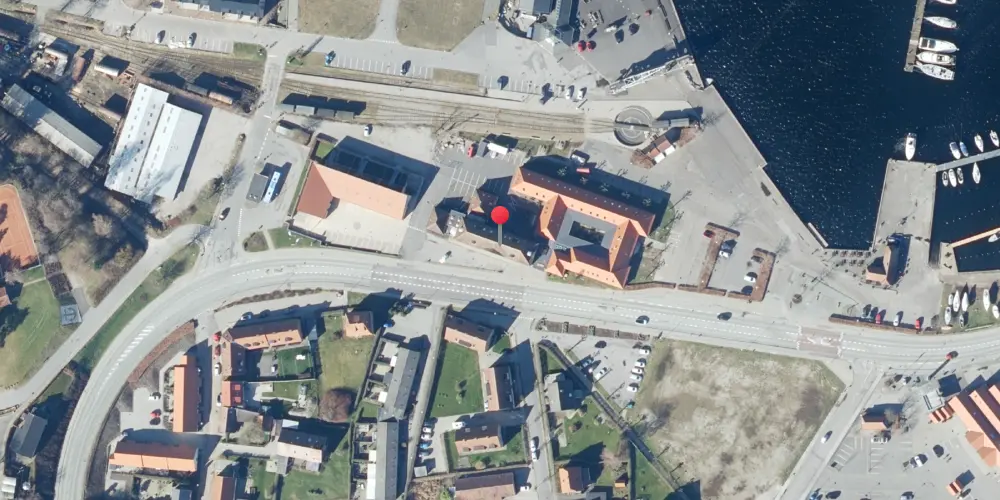 Historisk kort over Mariager Station Historisk kort over Mariager Station