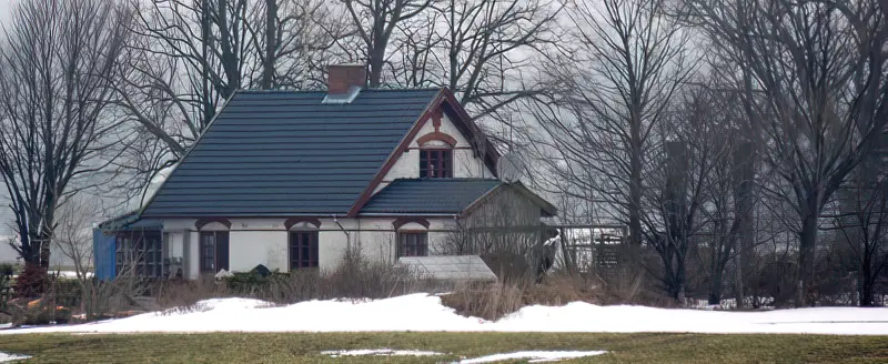 Billede af Bøgesø Station - set fra banesiden.