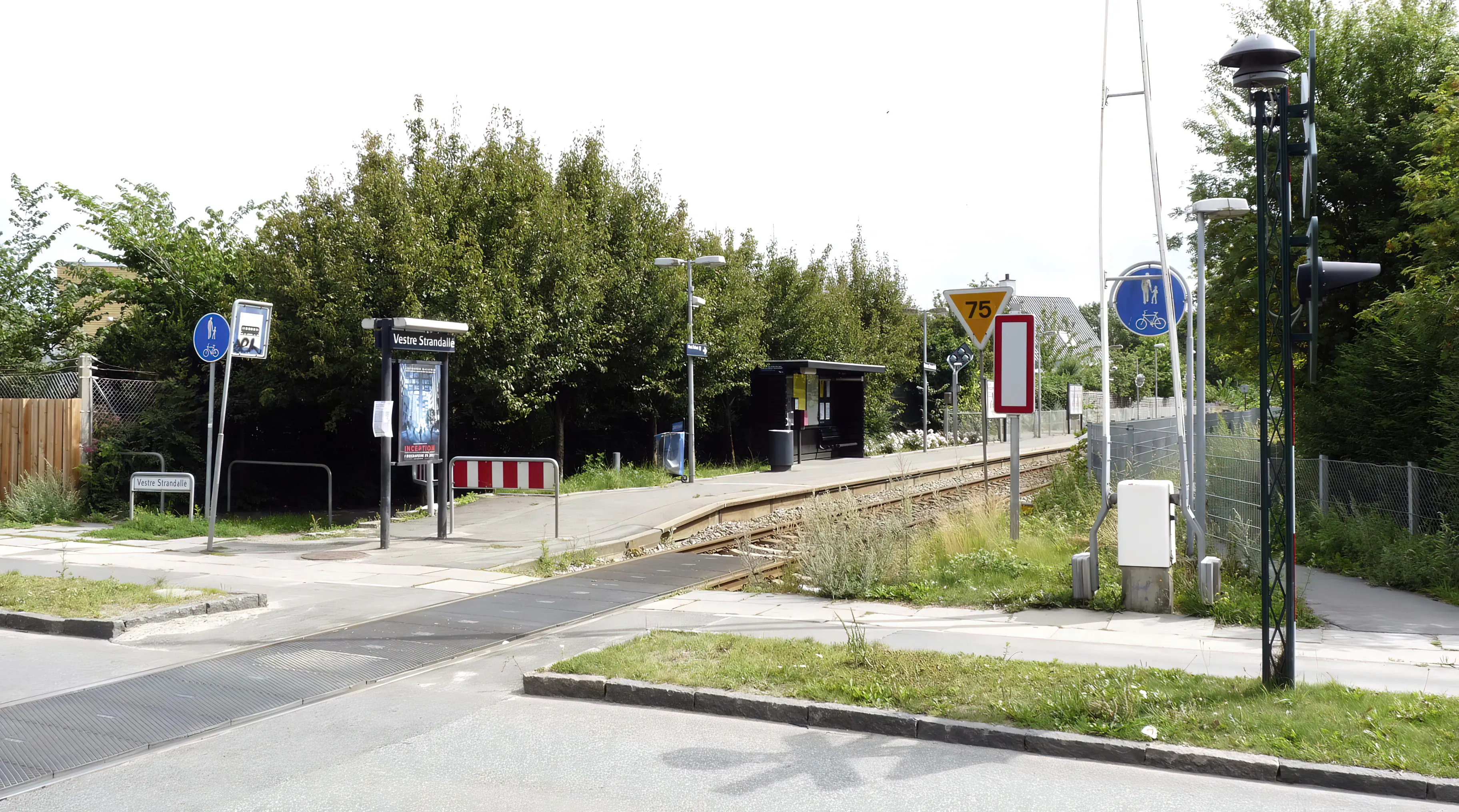 Billede af Vestre Strandallé Trinbræt.