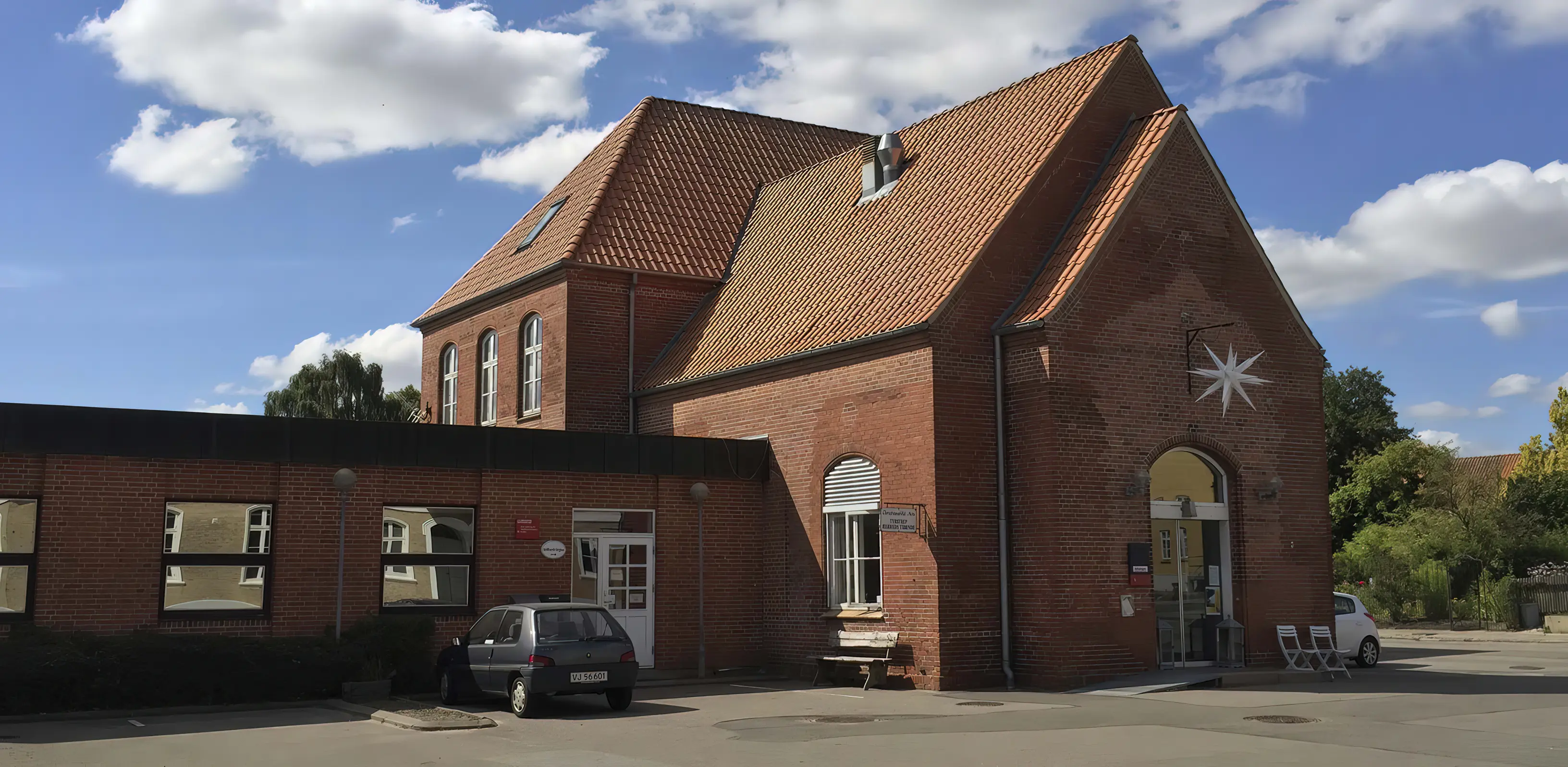 Billede af Christiansfeld Station.