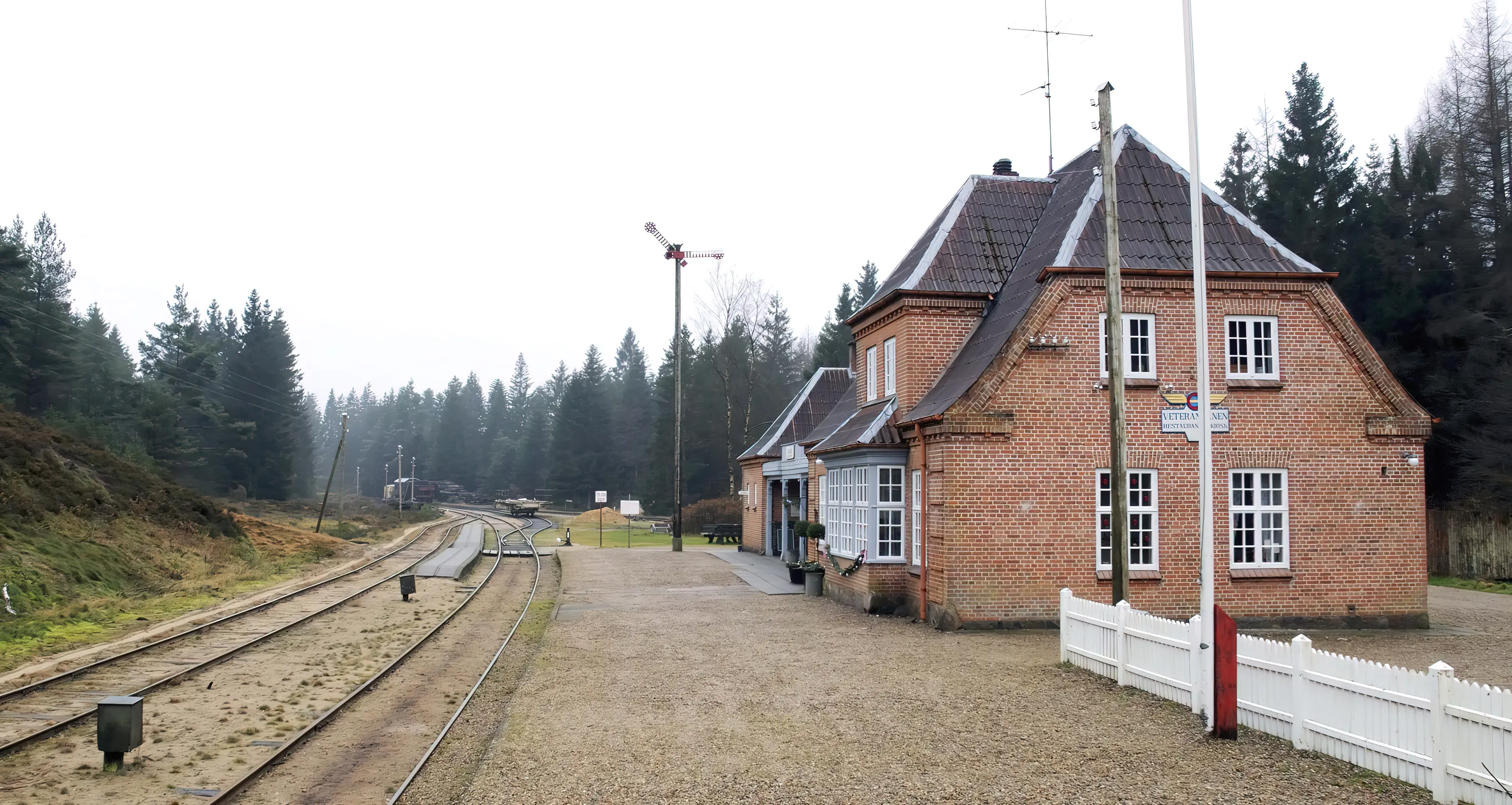 Billede af Vrads Station. Billede af Vrads Station.