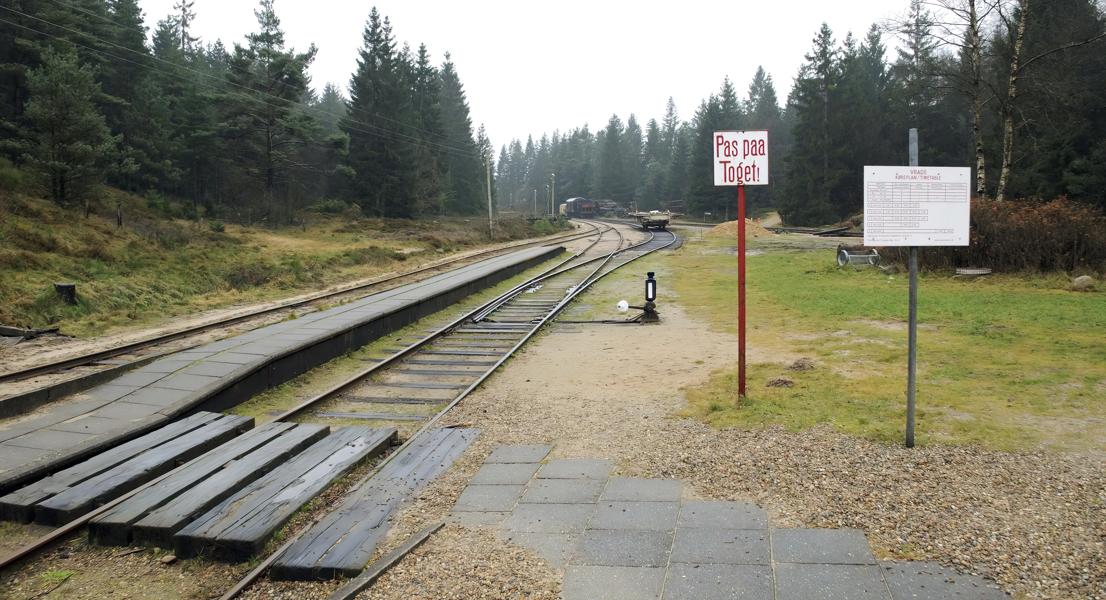 Billede af Vrads Station. Billede af Vrads Station.