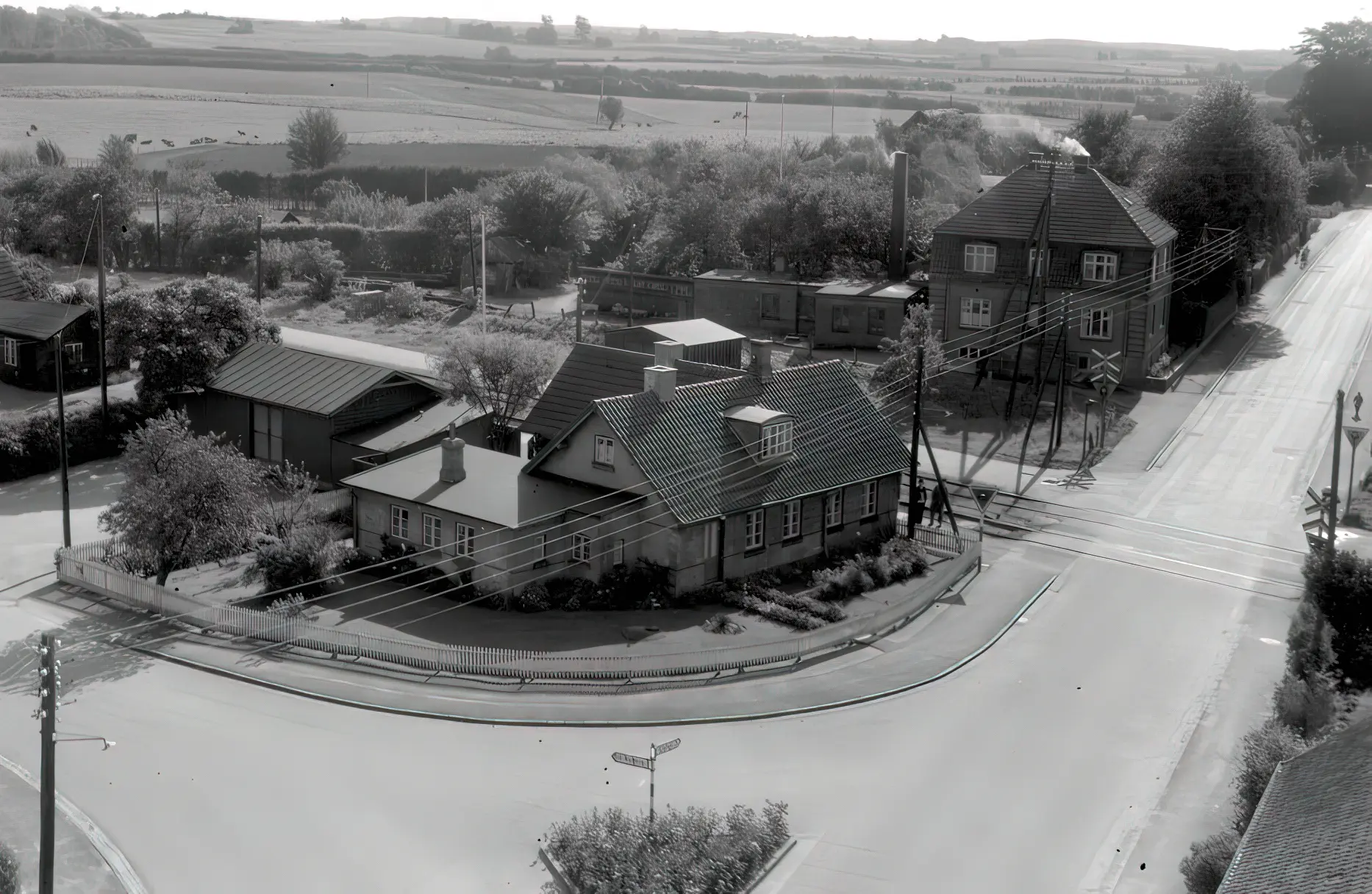 Billede af Fjellerup Station.