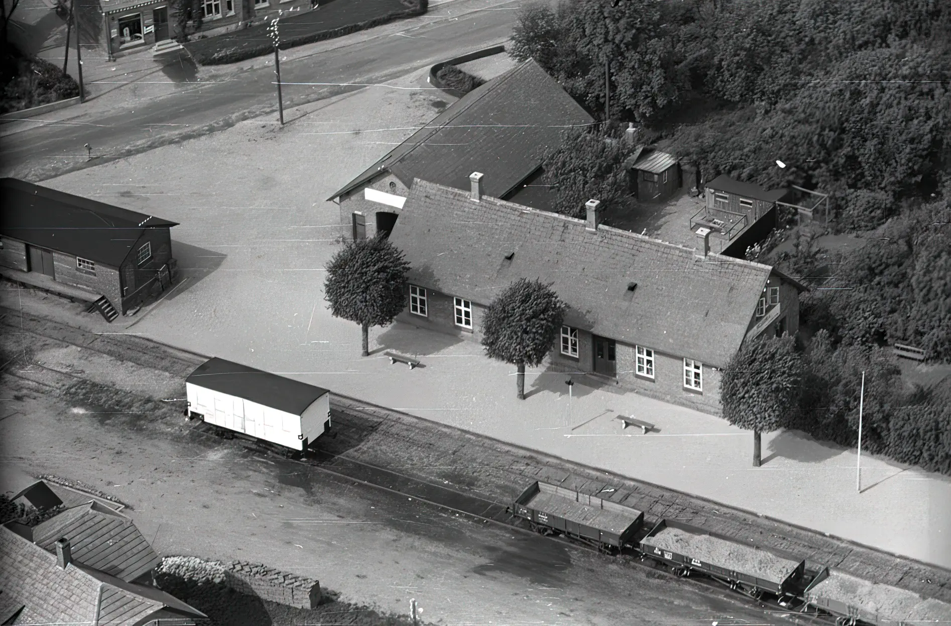 Billede af Skamby Station.