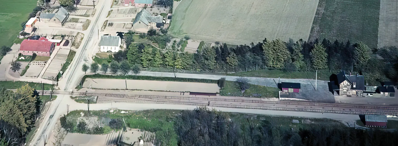 Billede af Øksendrup Station. Billede af Øksendrup Station.