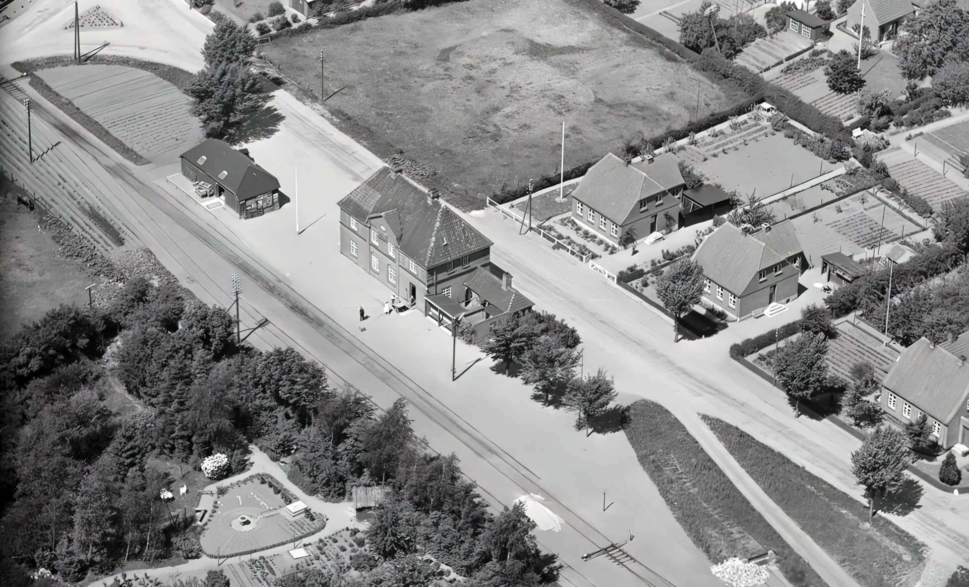 Billede af Vester Skerninge Station.