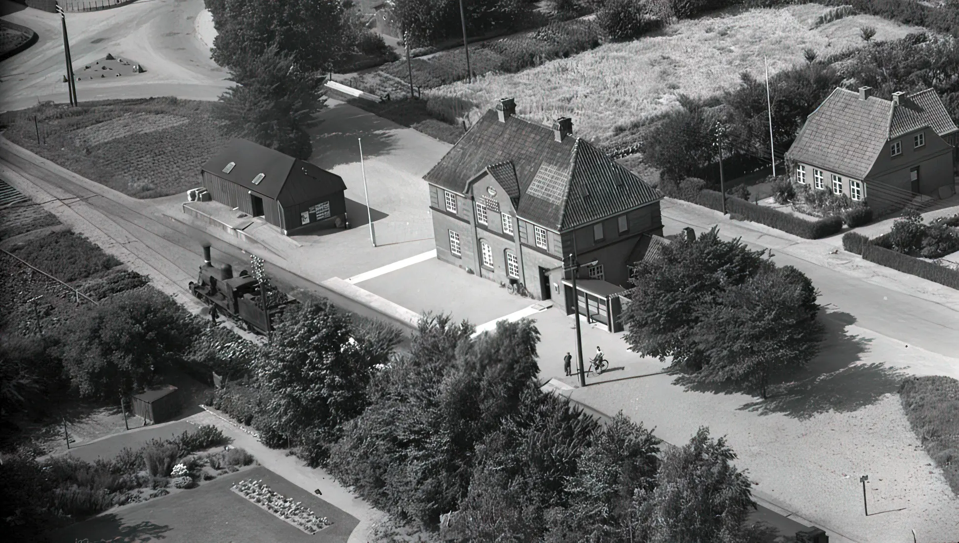 Billede af Vester Skerninge Station. Billede af Vester Skerninge Station.