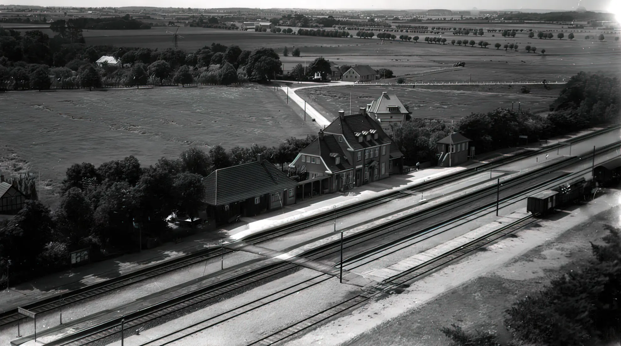 Billede af Marslev Station.