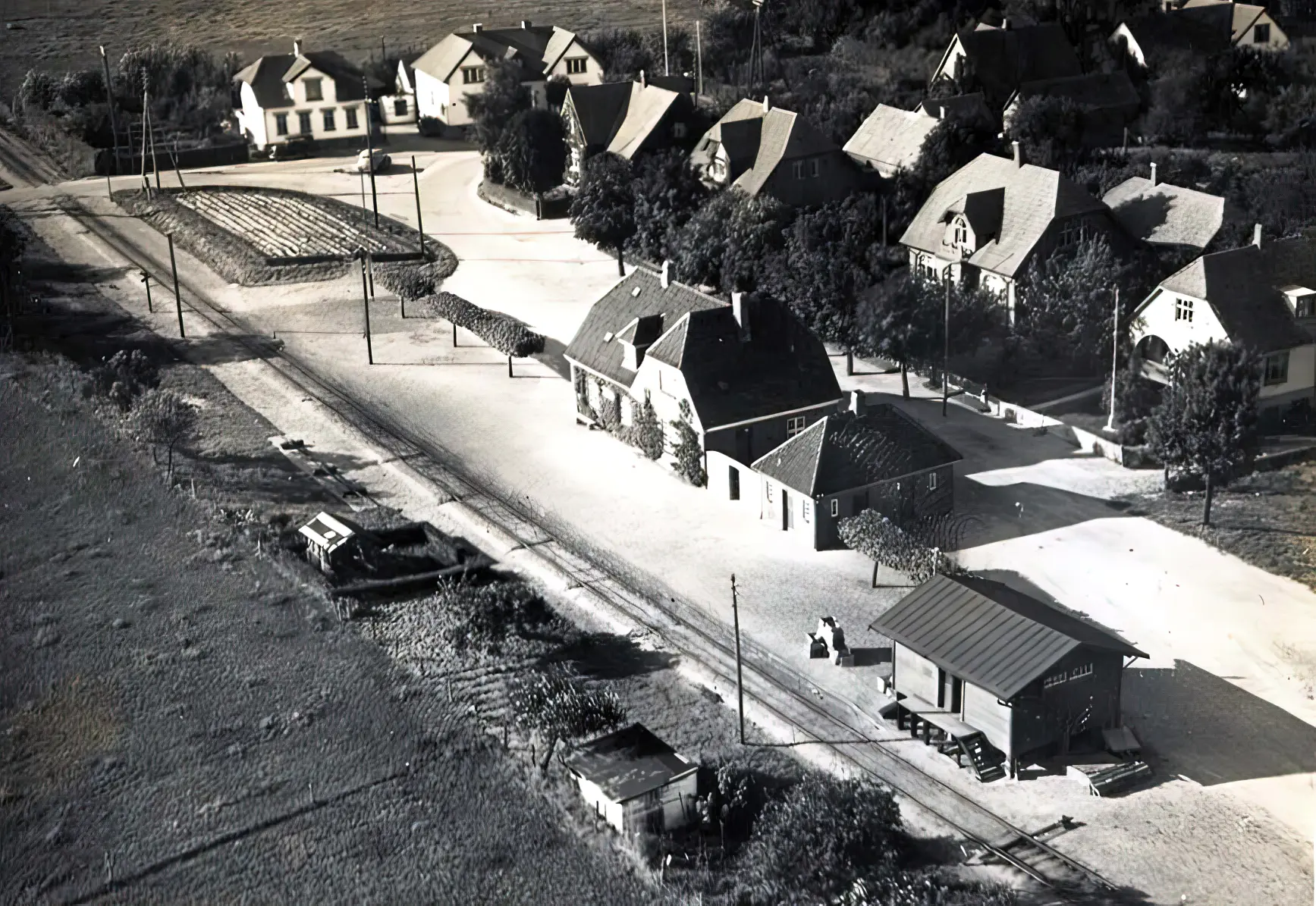 Billede af Veflinge Station.