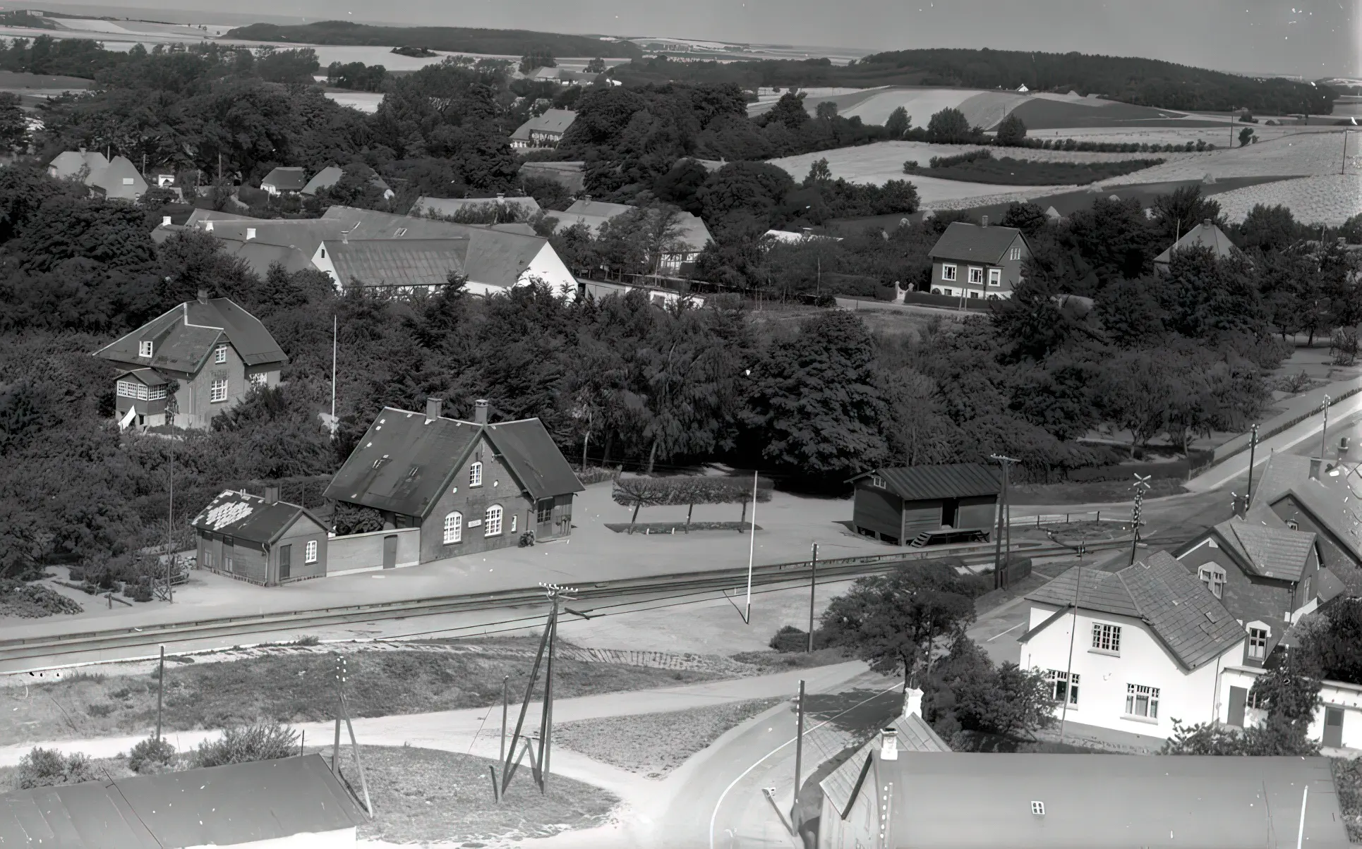 Billede af Dalby Station.