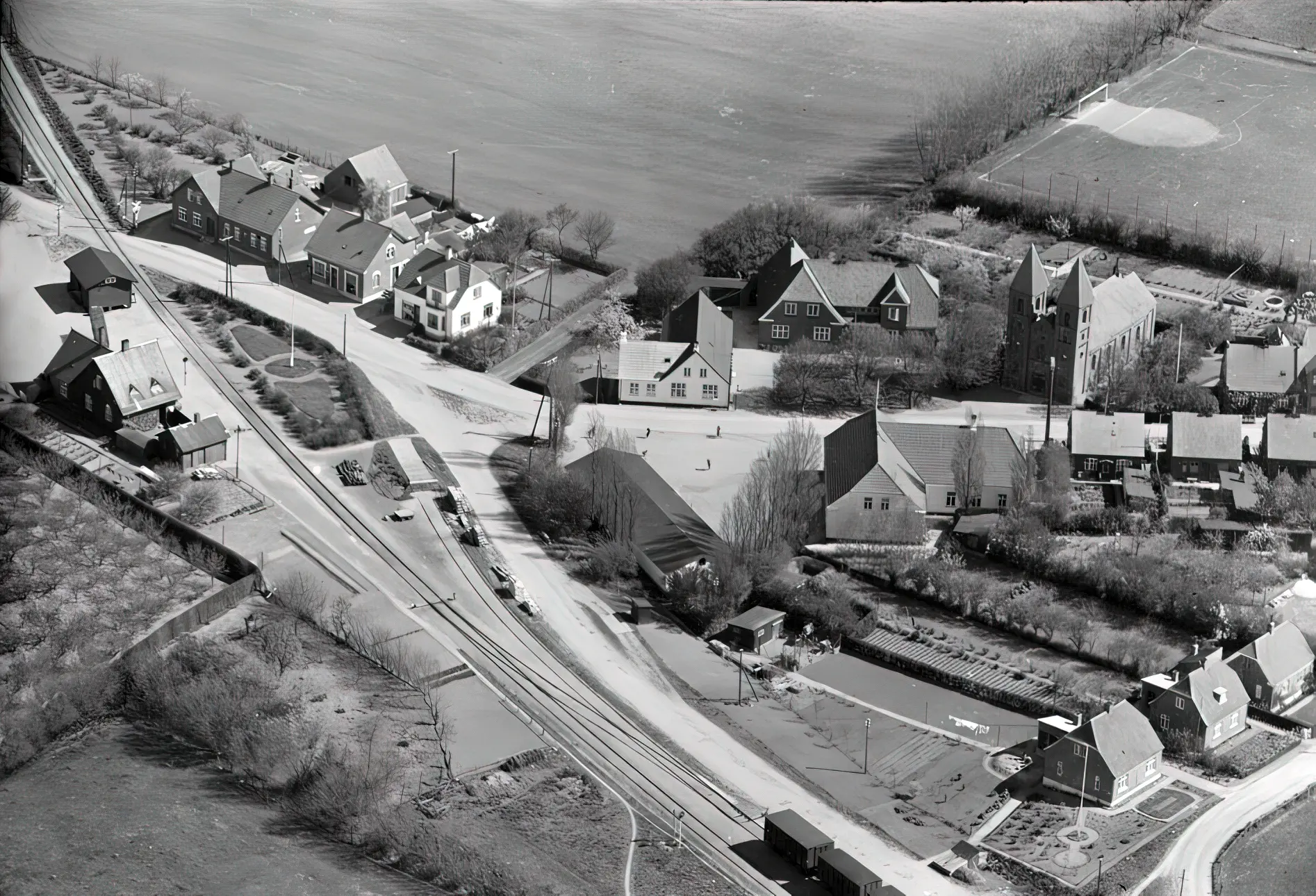 Billede af Dalby Station.