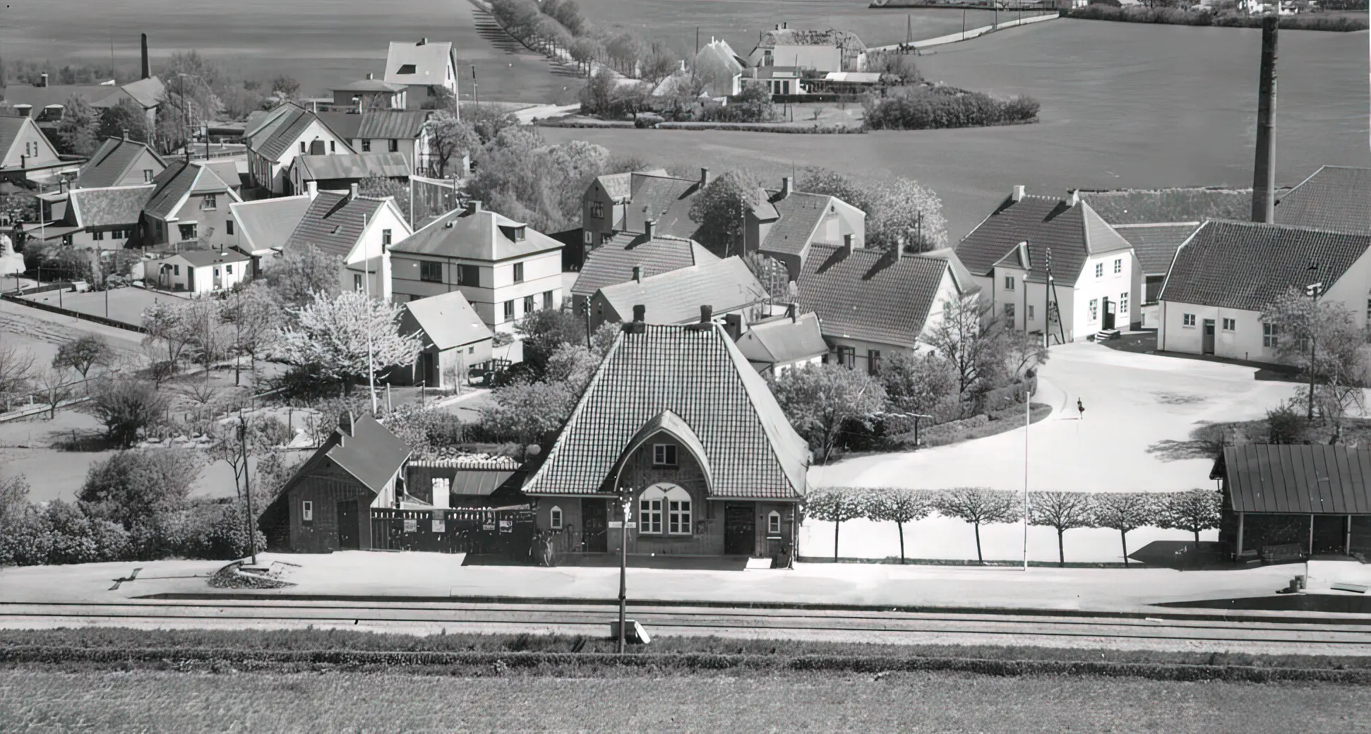 Billede af Longelse Station.