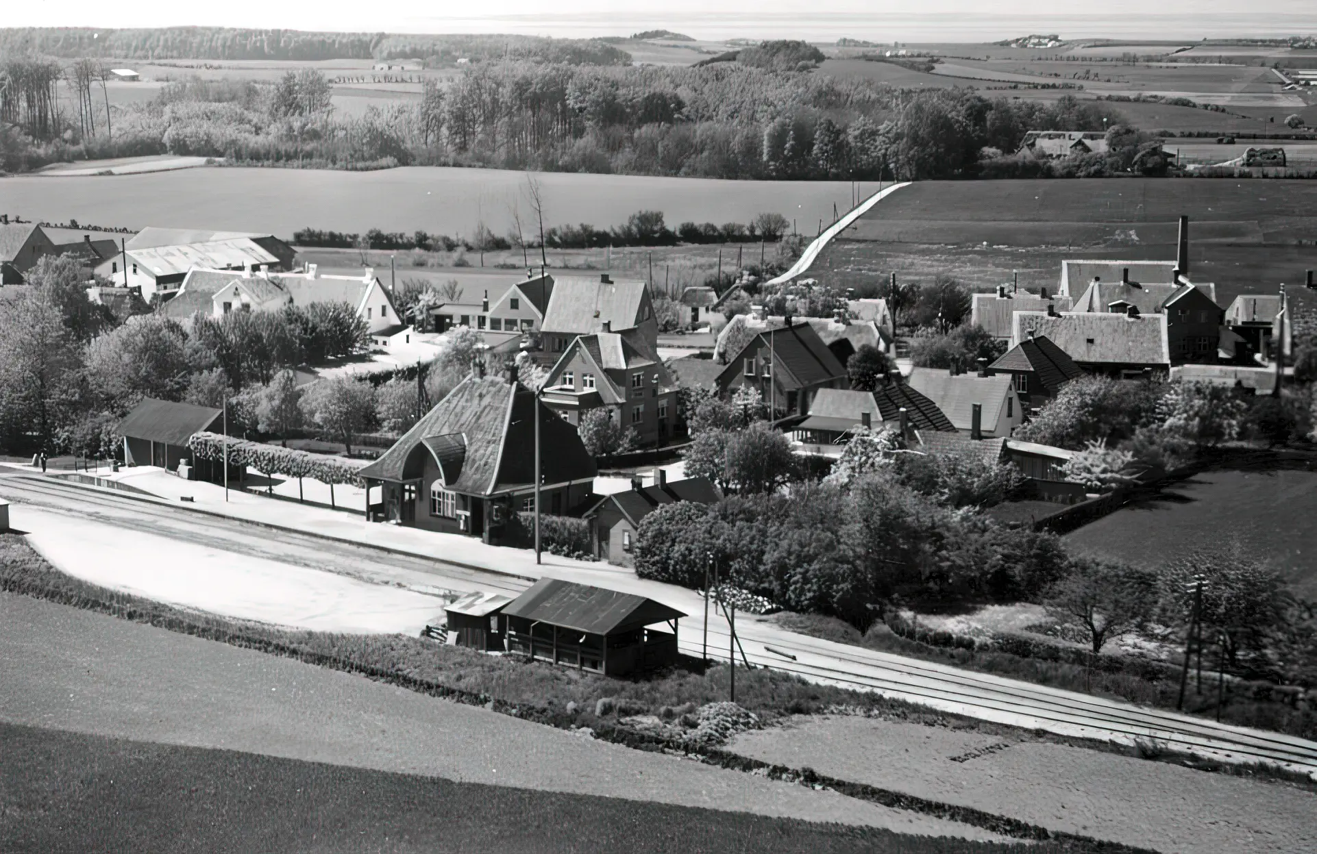 Billede af Lindelse Station.