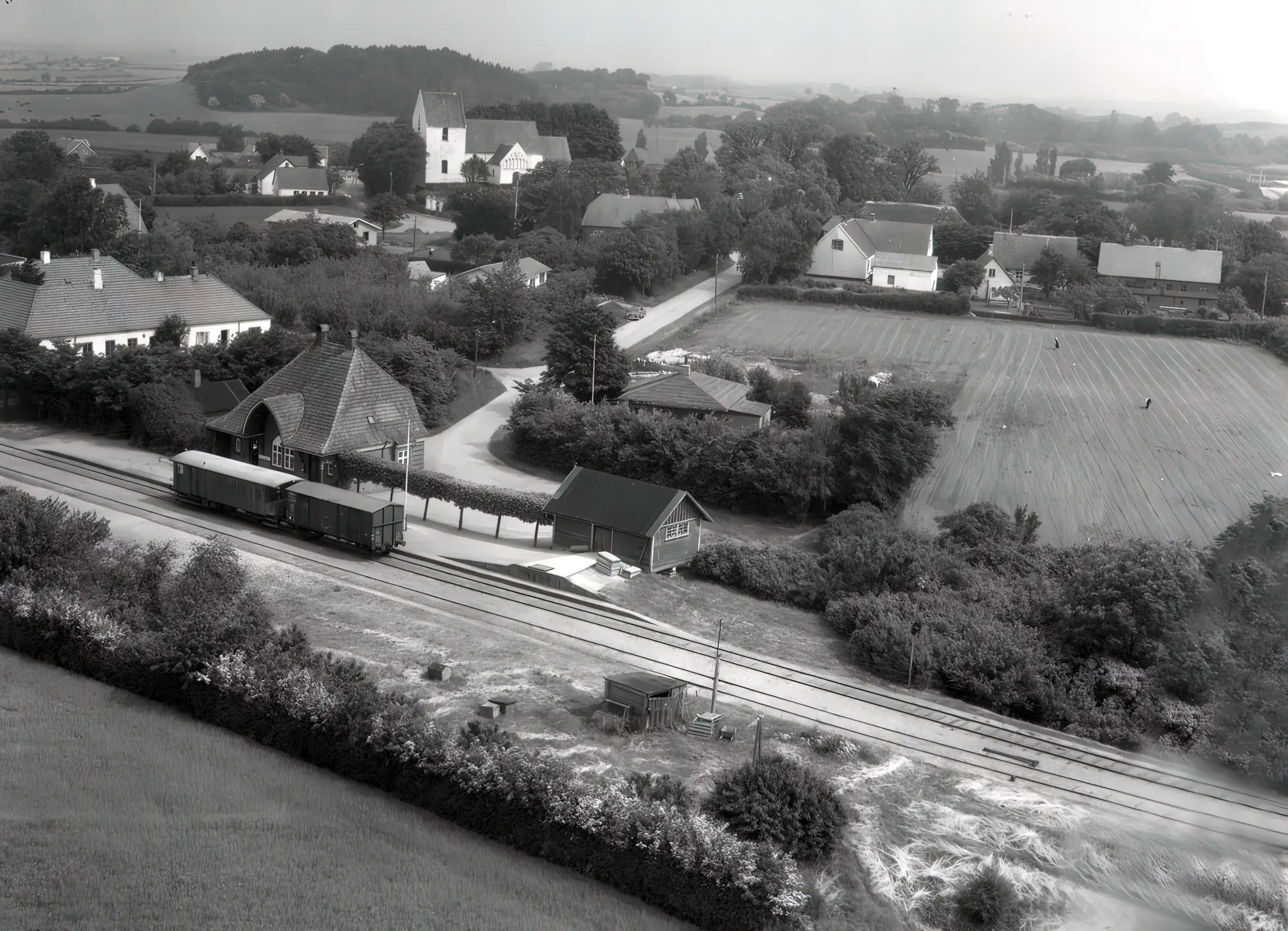 Billede af Tryggelev Station.