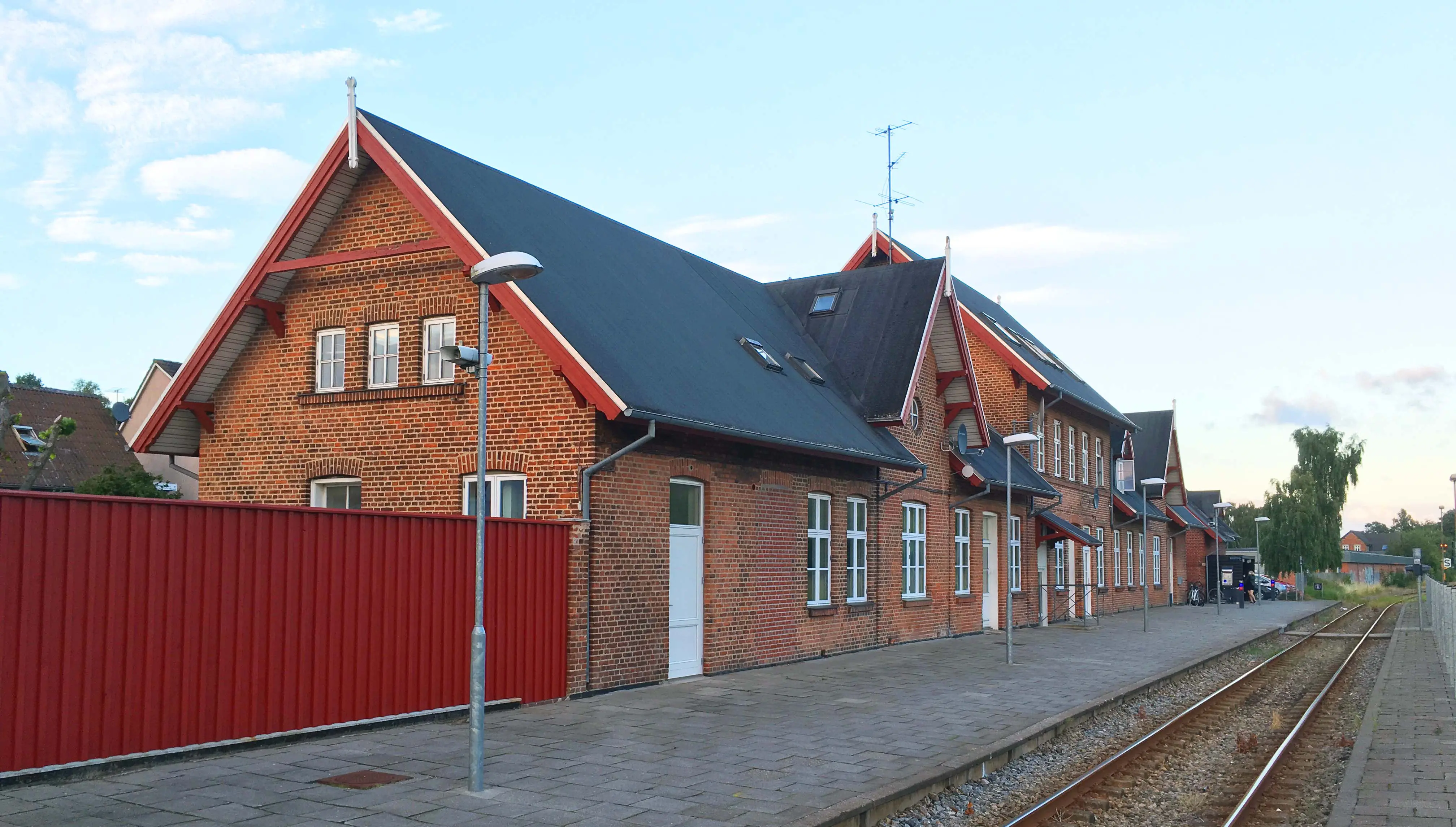 Billede af Ryomgård Station. Billede af Ryomgård Station.