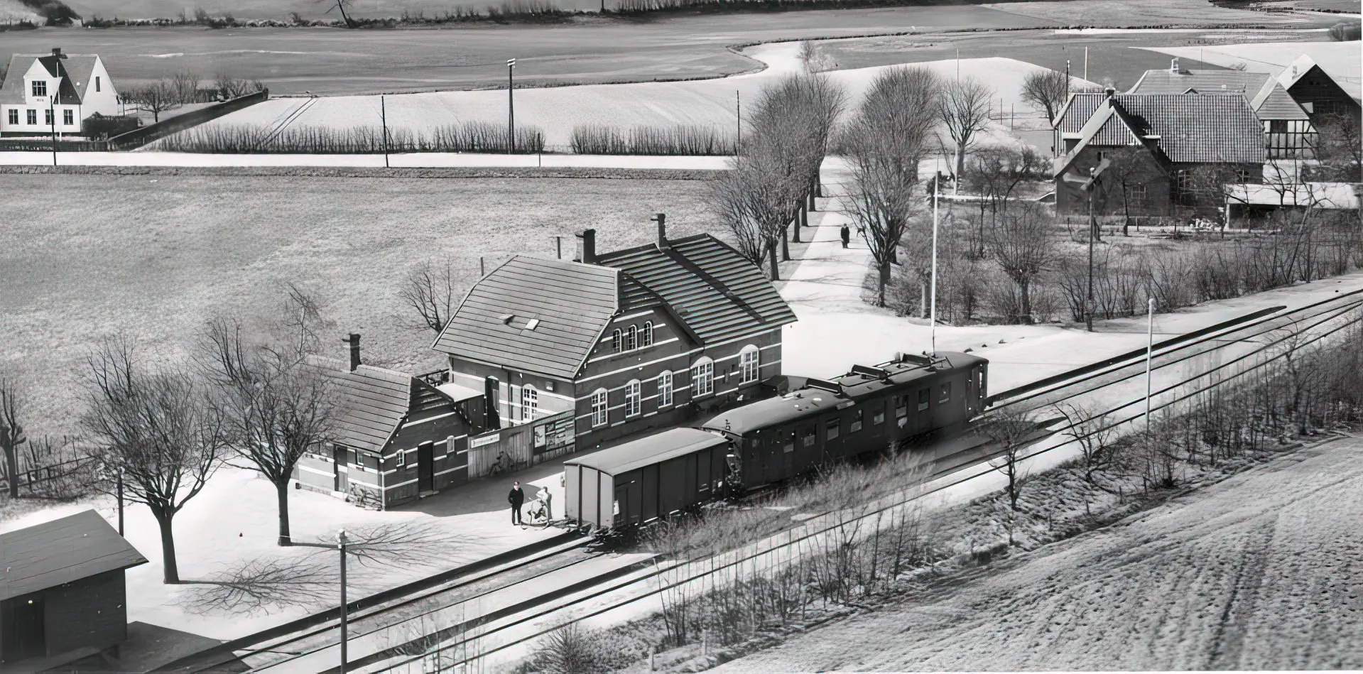 Billede af Brobyværk Station. Billede af Brobyværk Station.