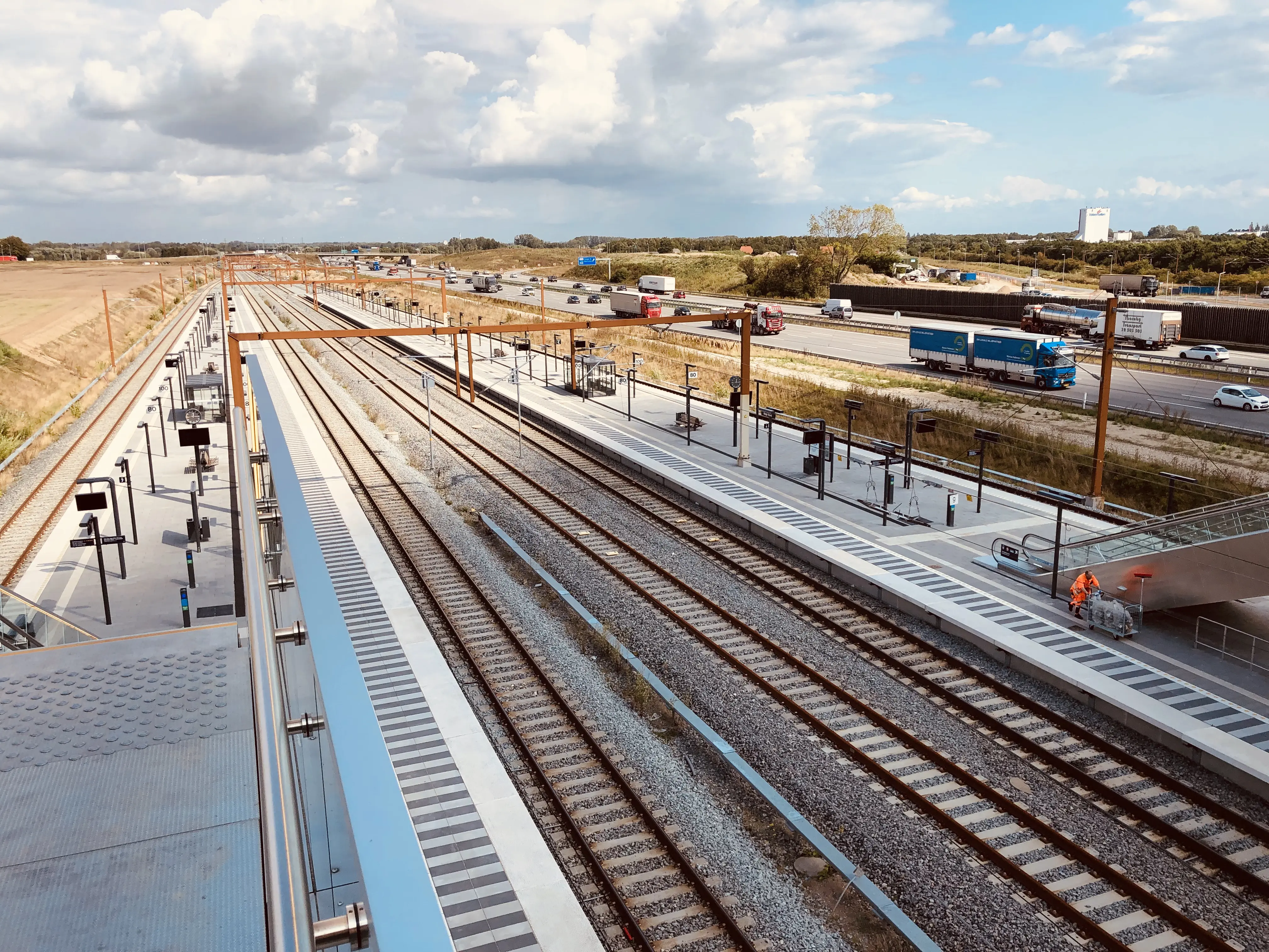 Billede af Køge Nord Trinbræt. Billede af Køge Nord Trinbræt.