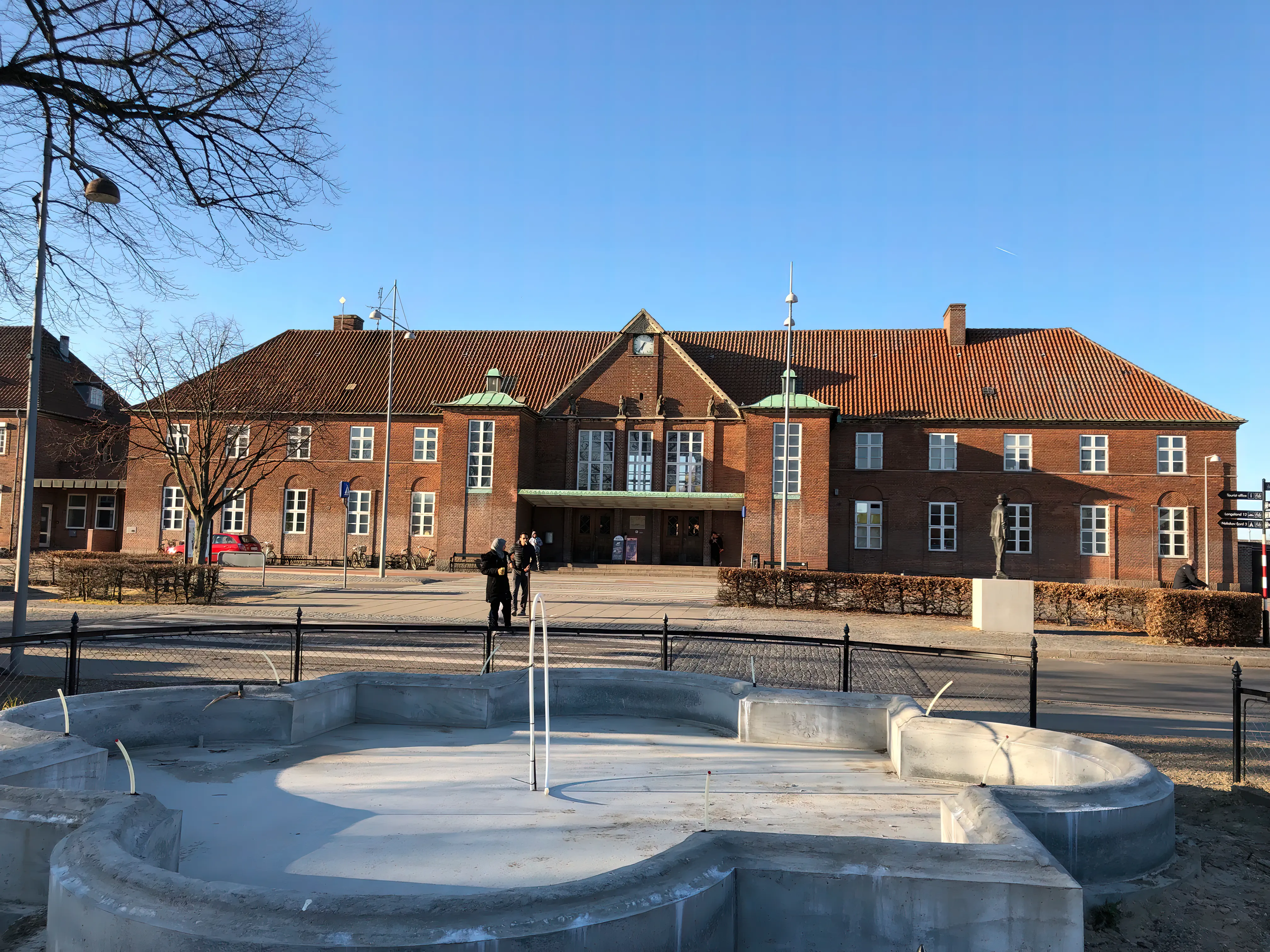 Billede af Nakskov Station.