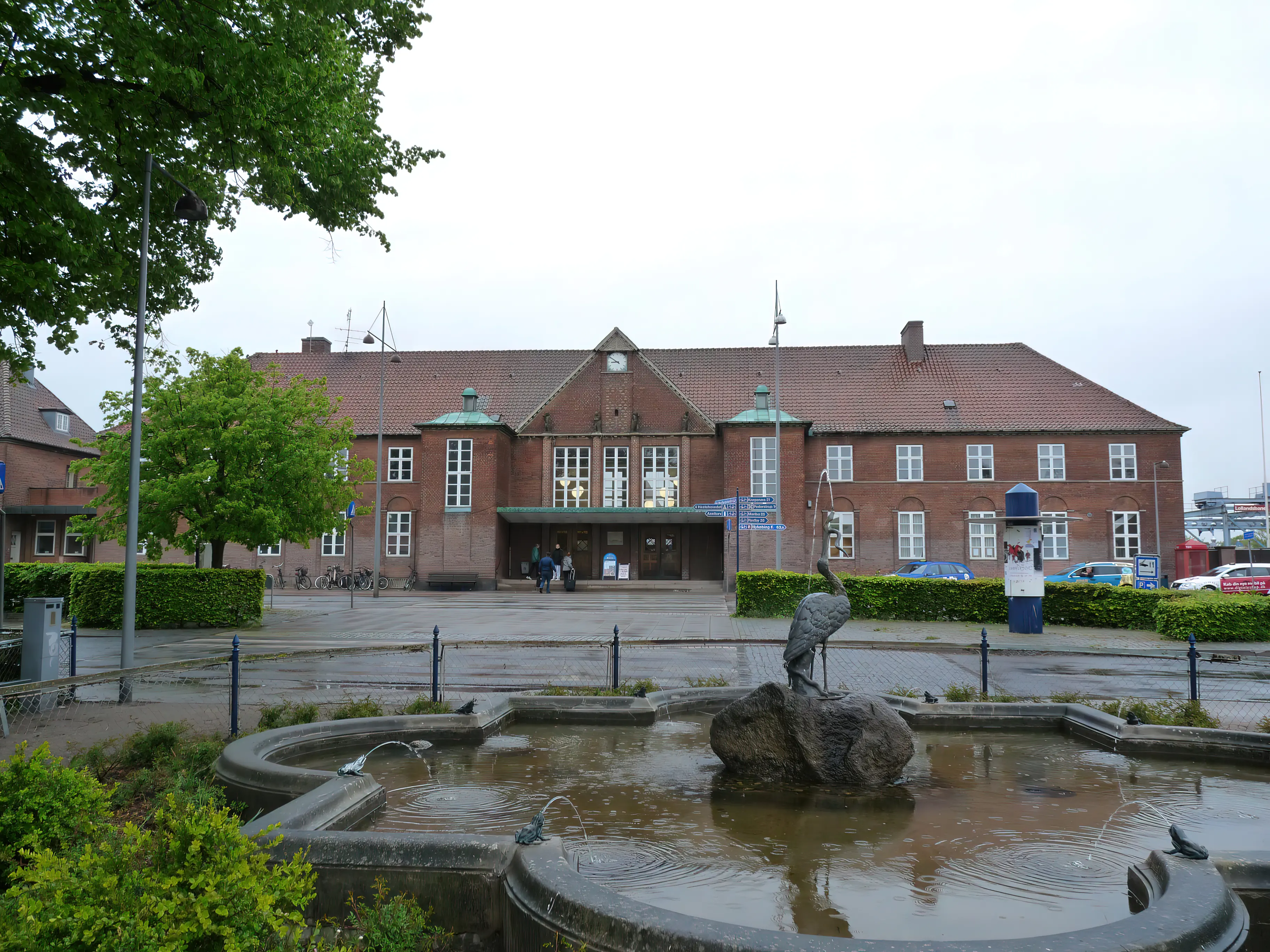 Billede af Nakskov Station.