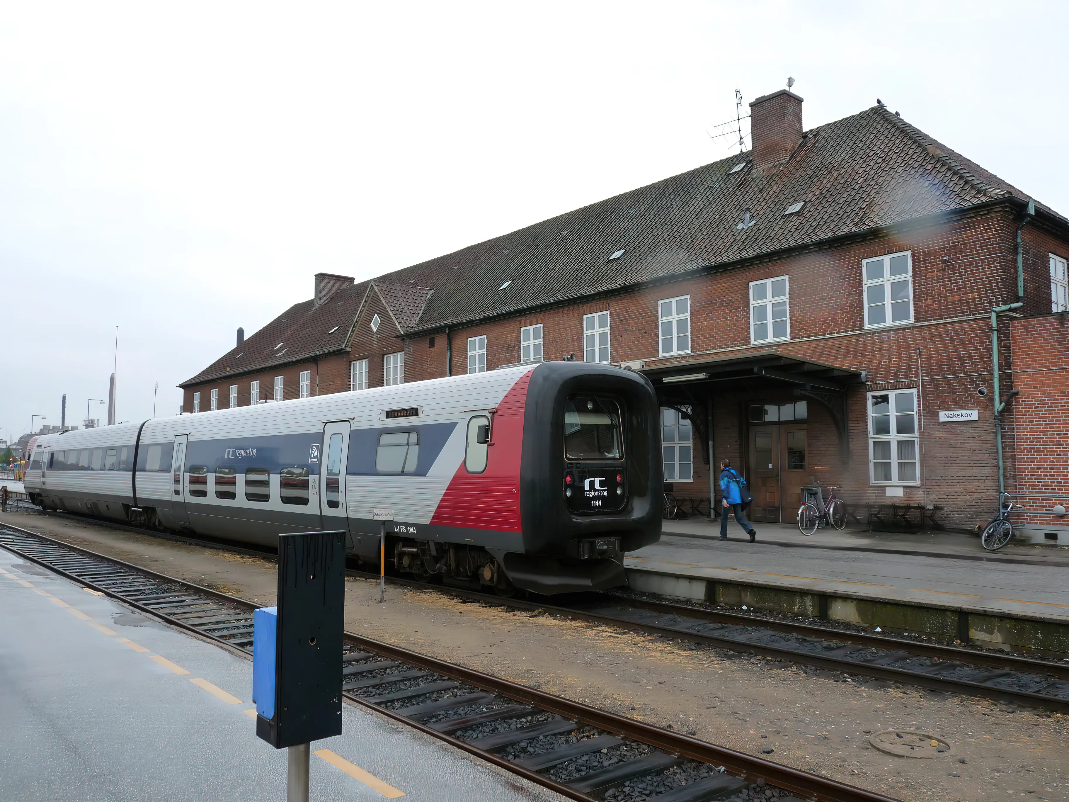 Billede af Nakskov Station.