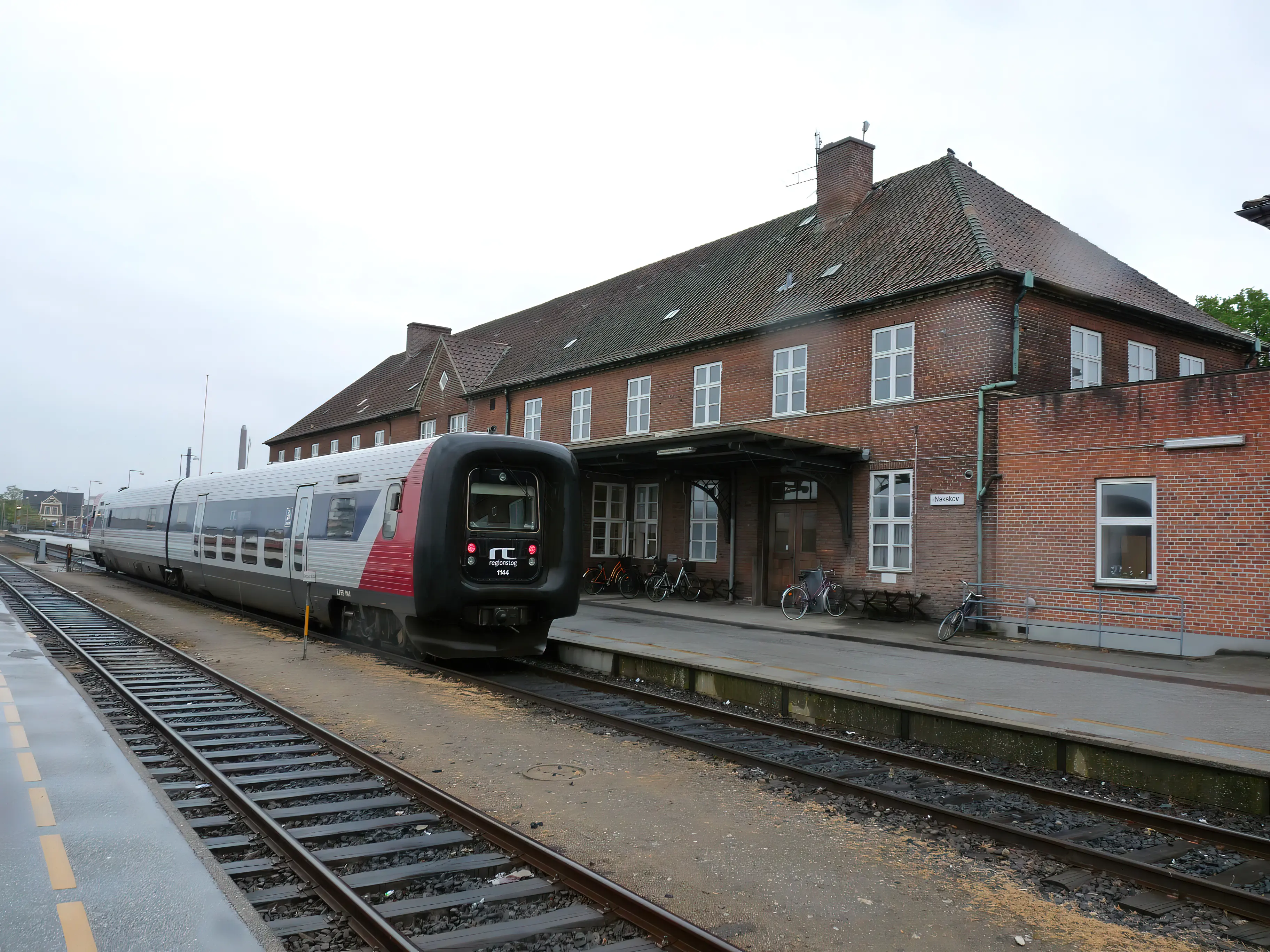 Billede af Nakskov Station.