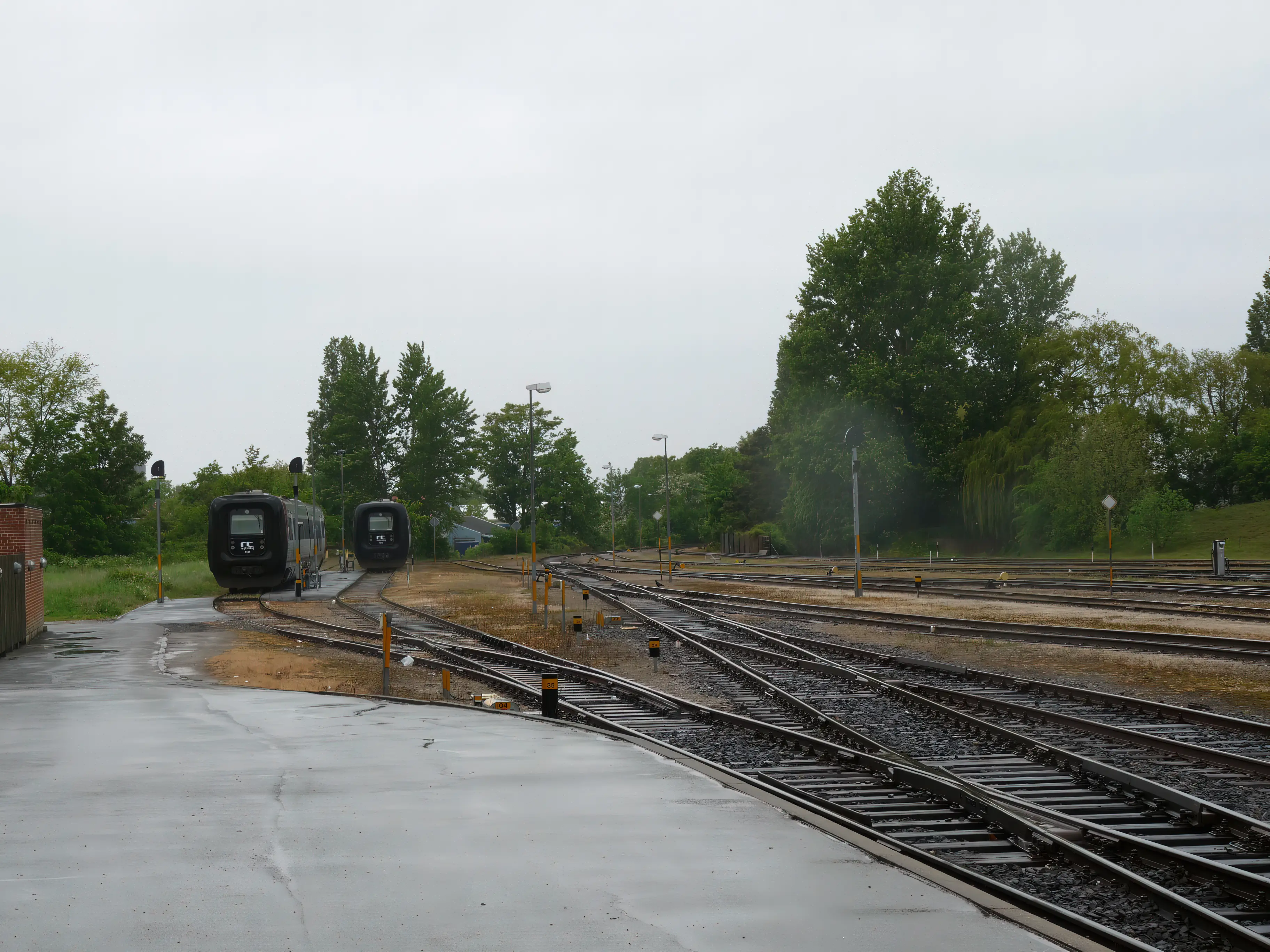 Billede af Nakskov Station. Billede af Nakskov Station.