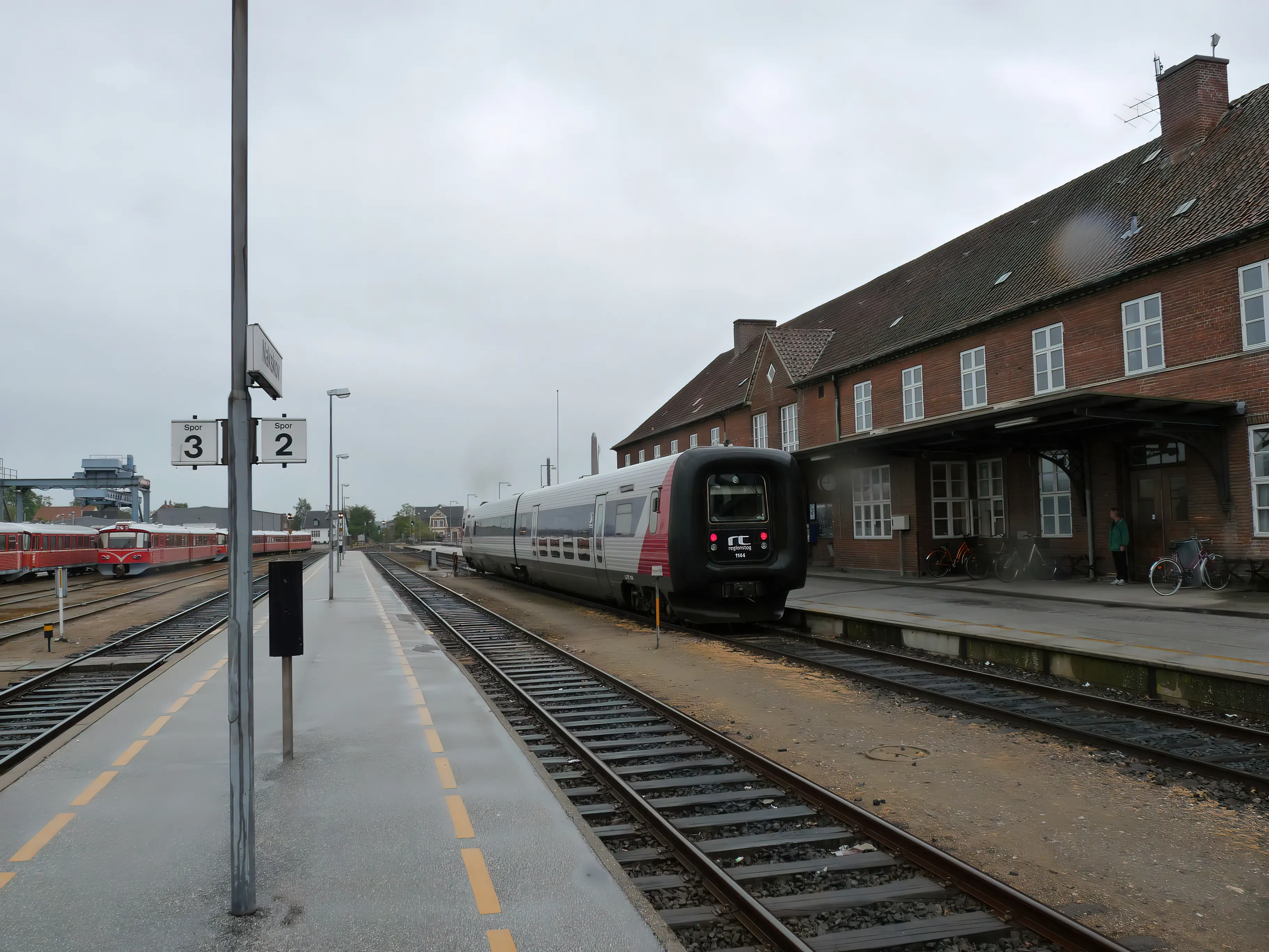 Billede af Nakskov Station.