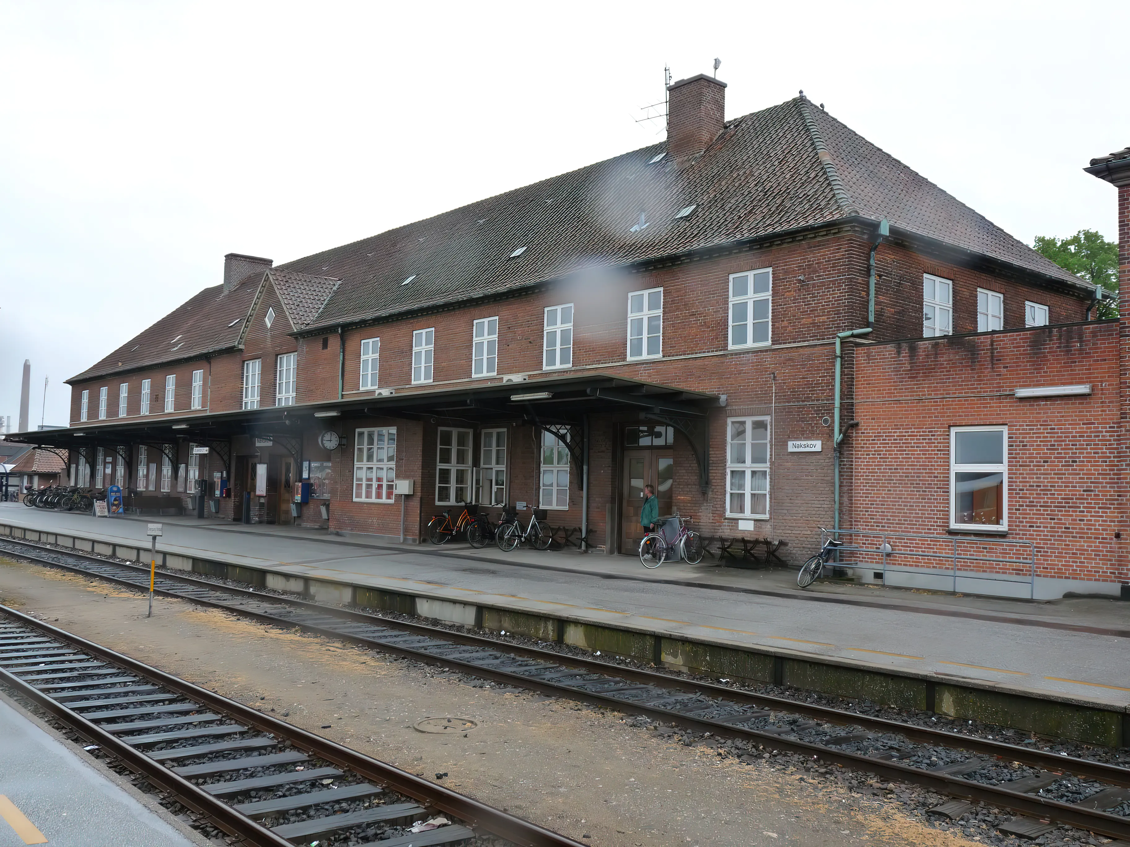 Billede af Nakskov Station.