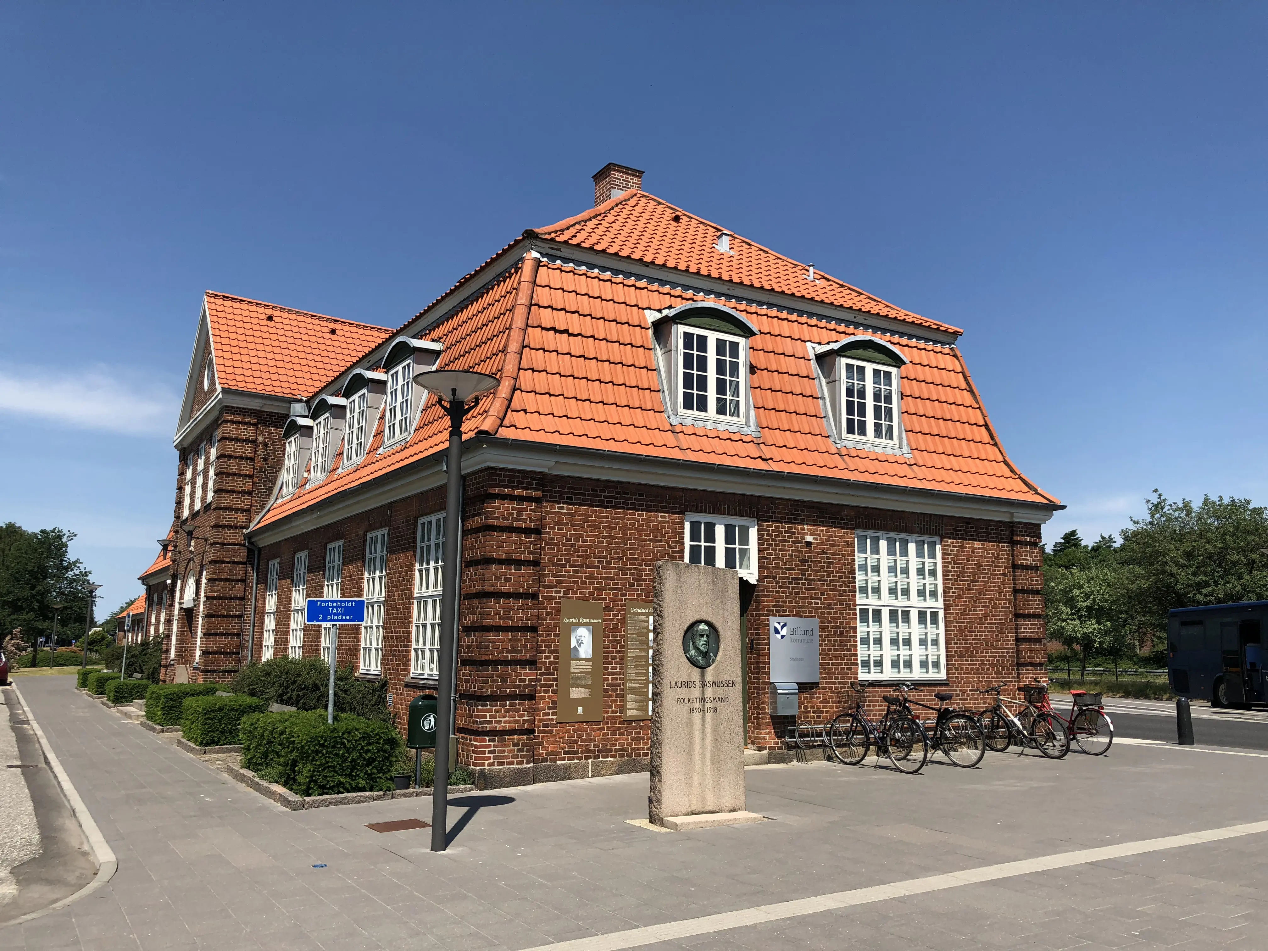Billede af Grindsted Station. Billede af Grindsted Station.