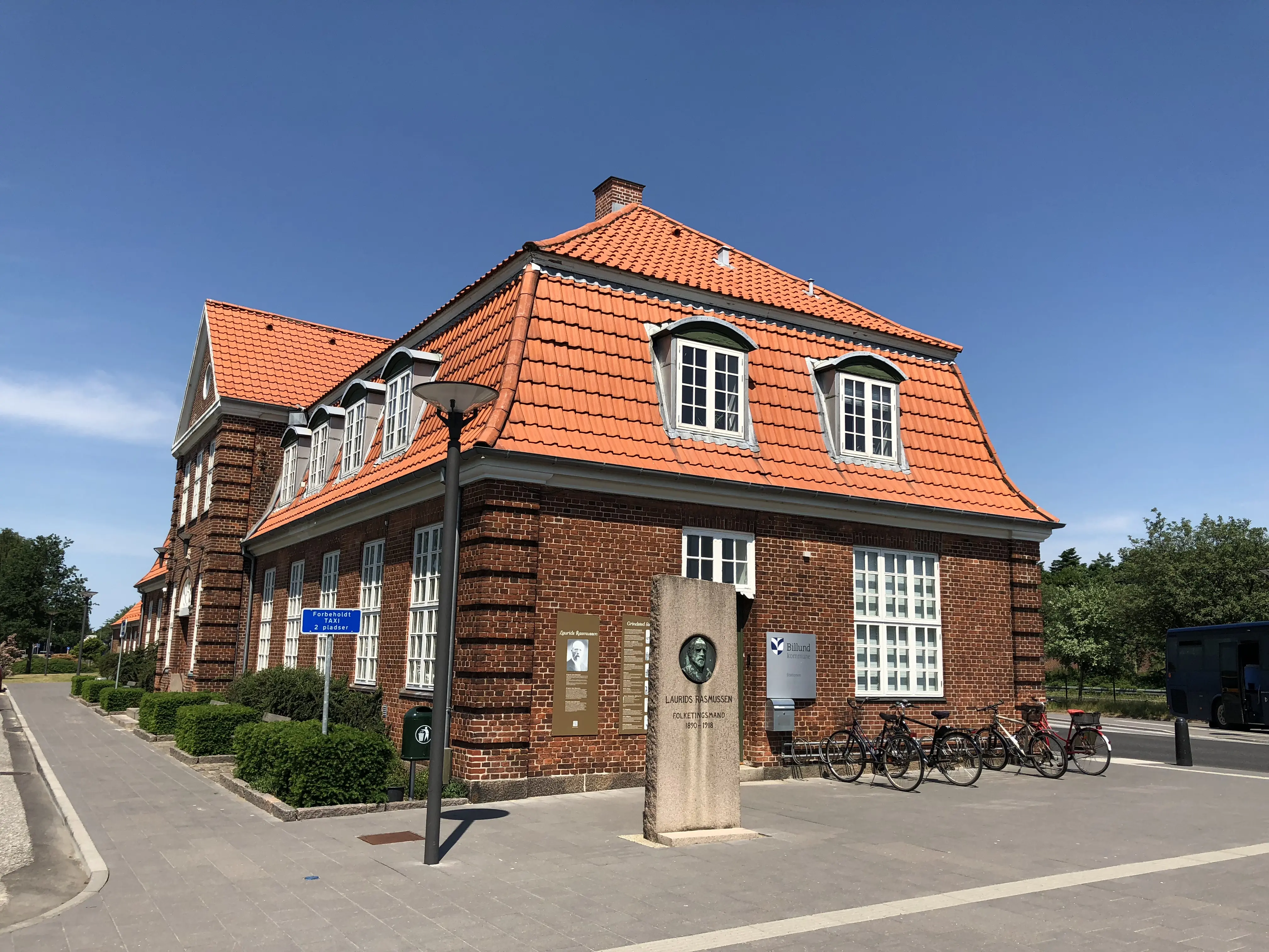 Billede af Grindsted Station. Billede af Grindsted Station.