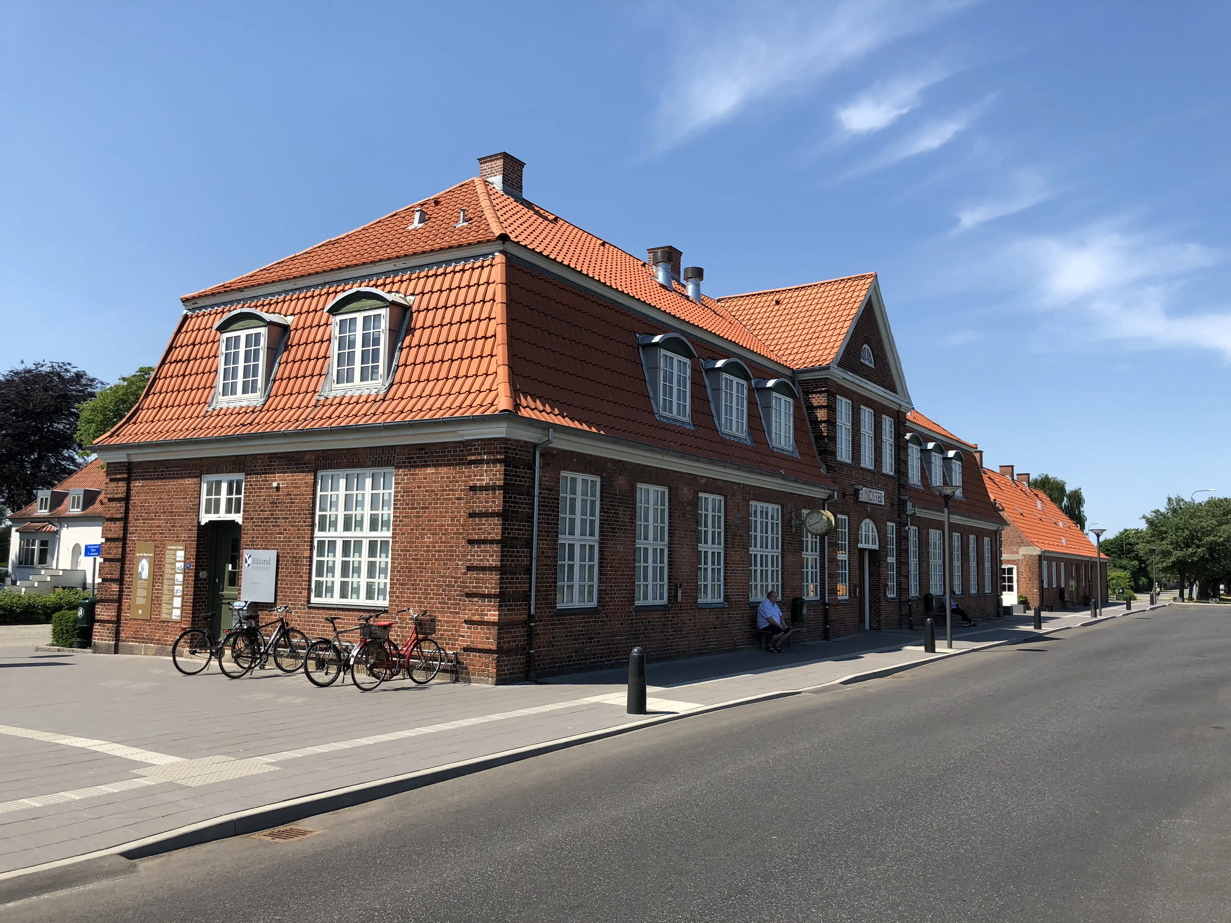 Billede af Grindsted Station. Billede af Grindsted Station.