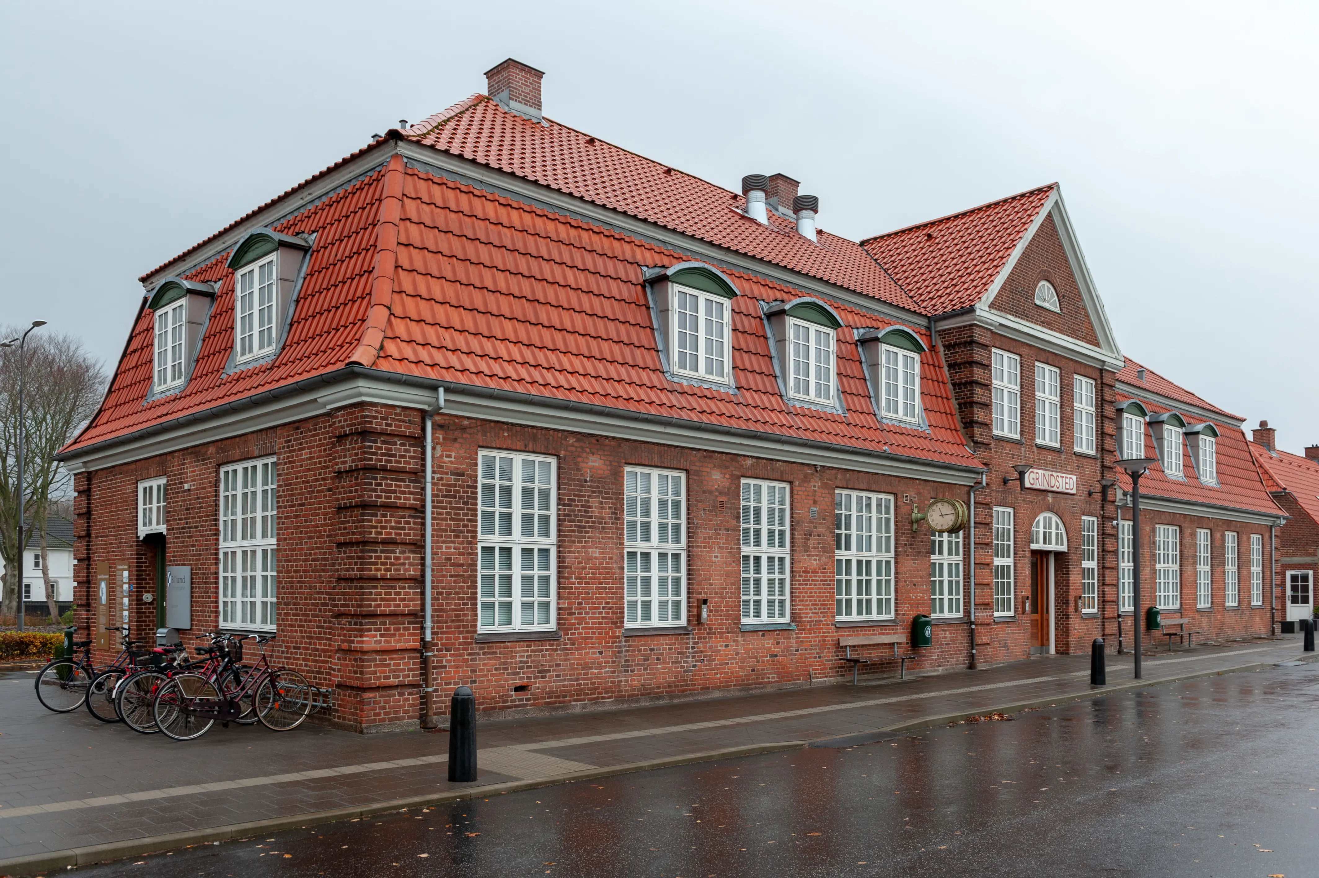 Billede af Grindsted Station. Billede af Grindsted Station.