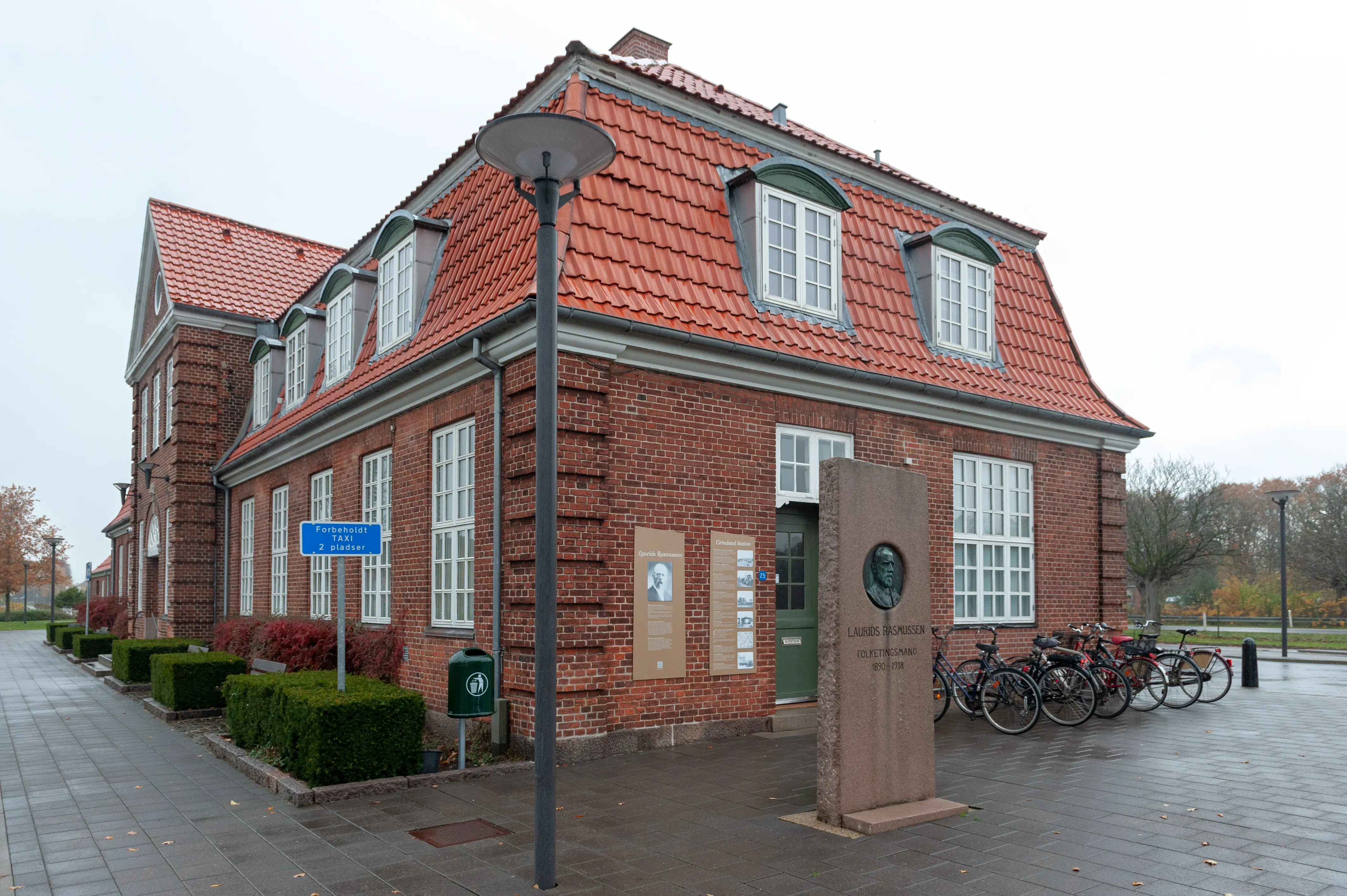 Billede af Grindsted Station. Billede af Grindsted Station.