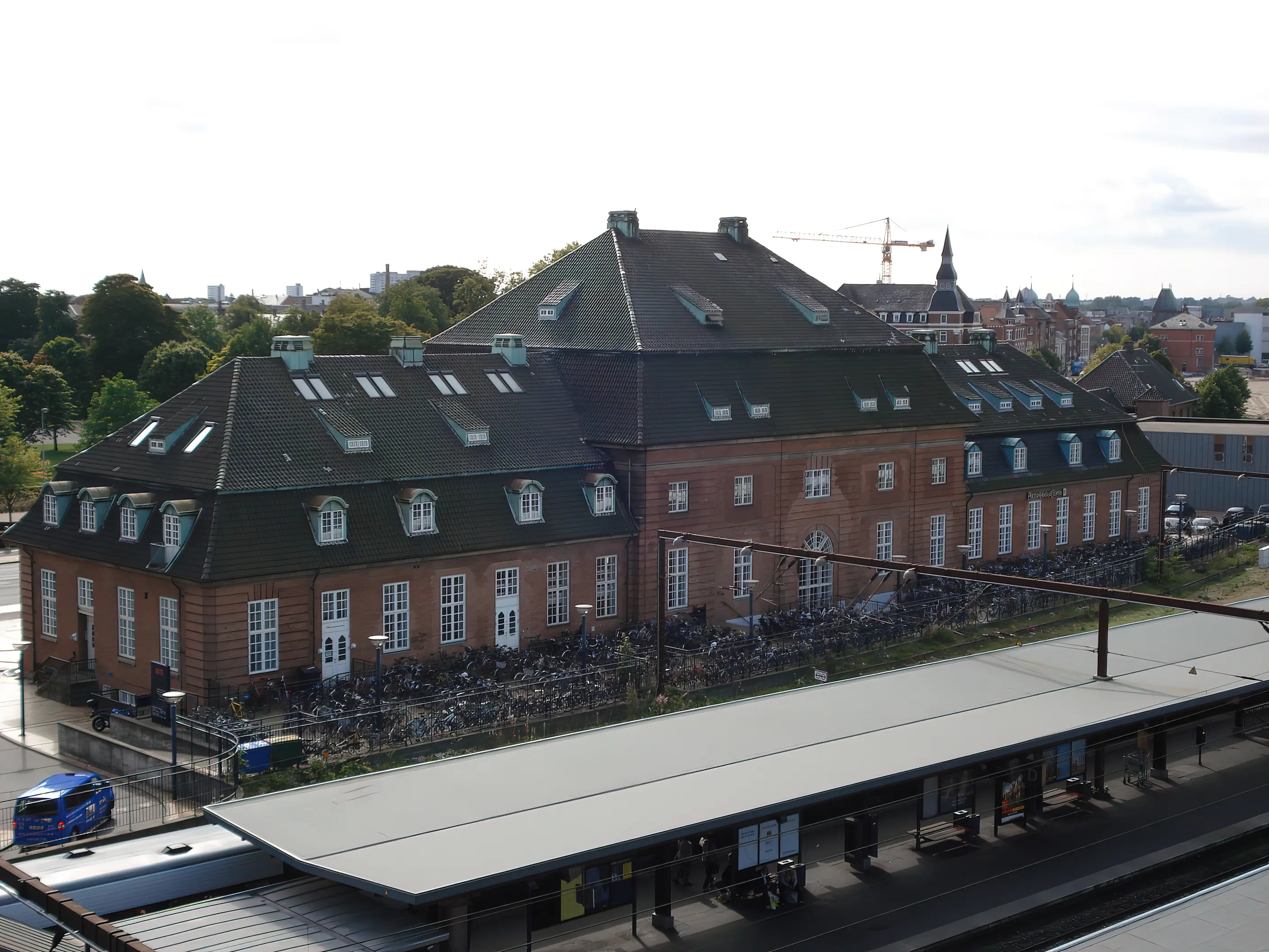Billede af Odense Banegård. Billede af Odense Banegård.