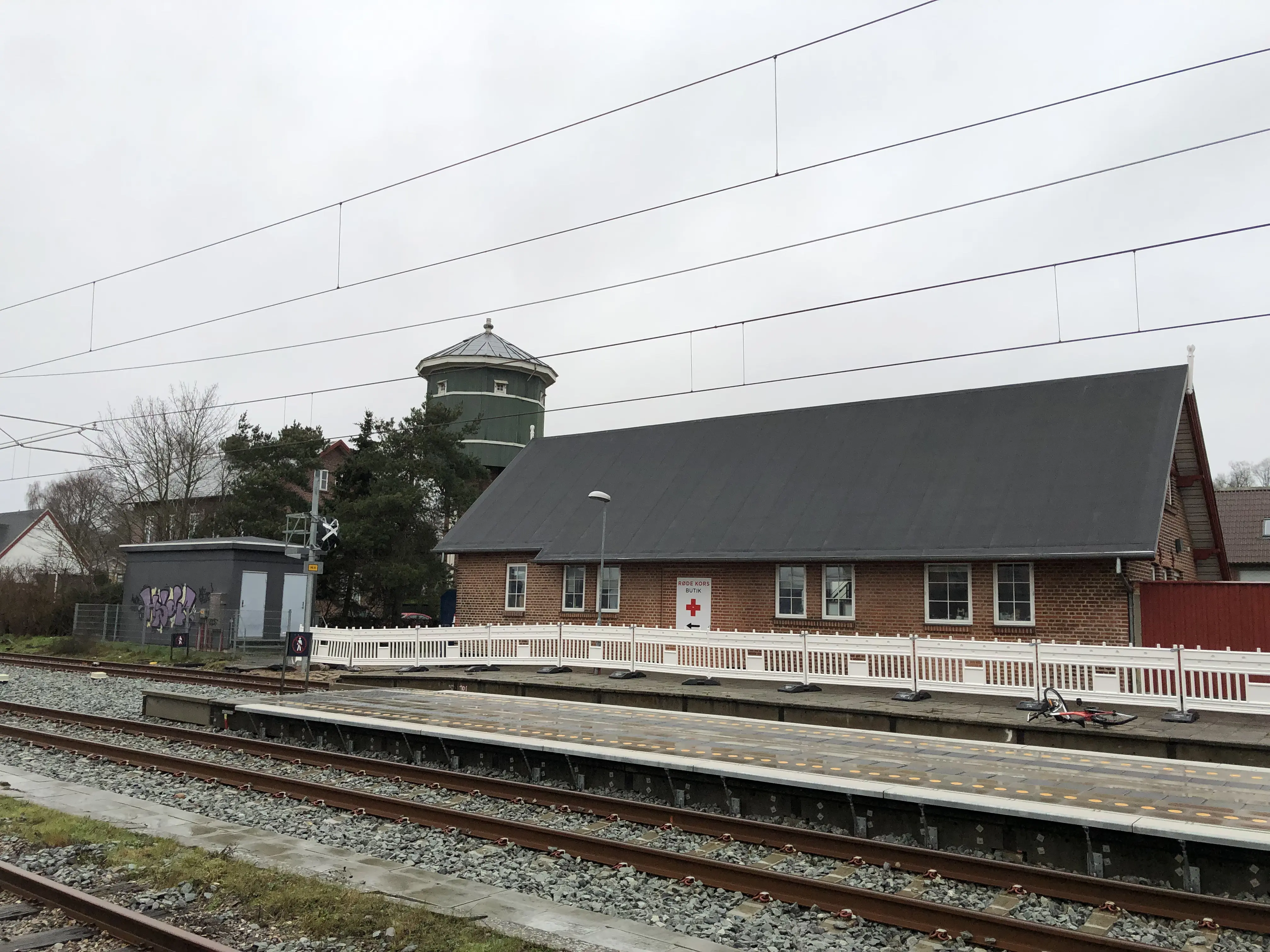 Billede af Ryomgård Station. Billede af Ryomgård Station.