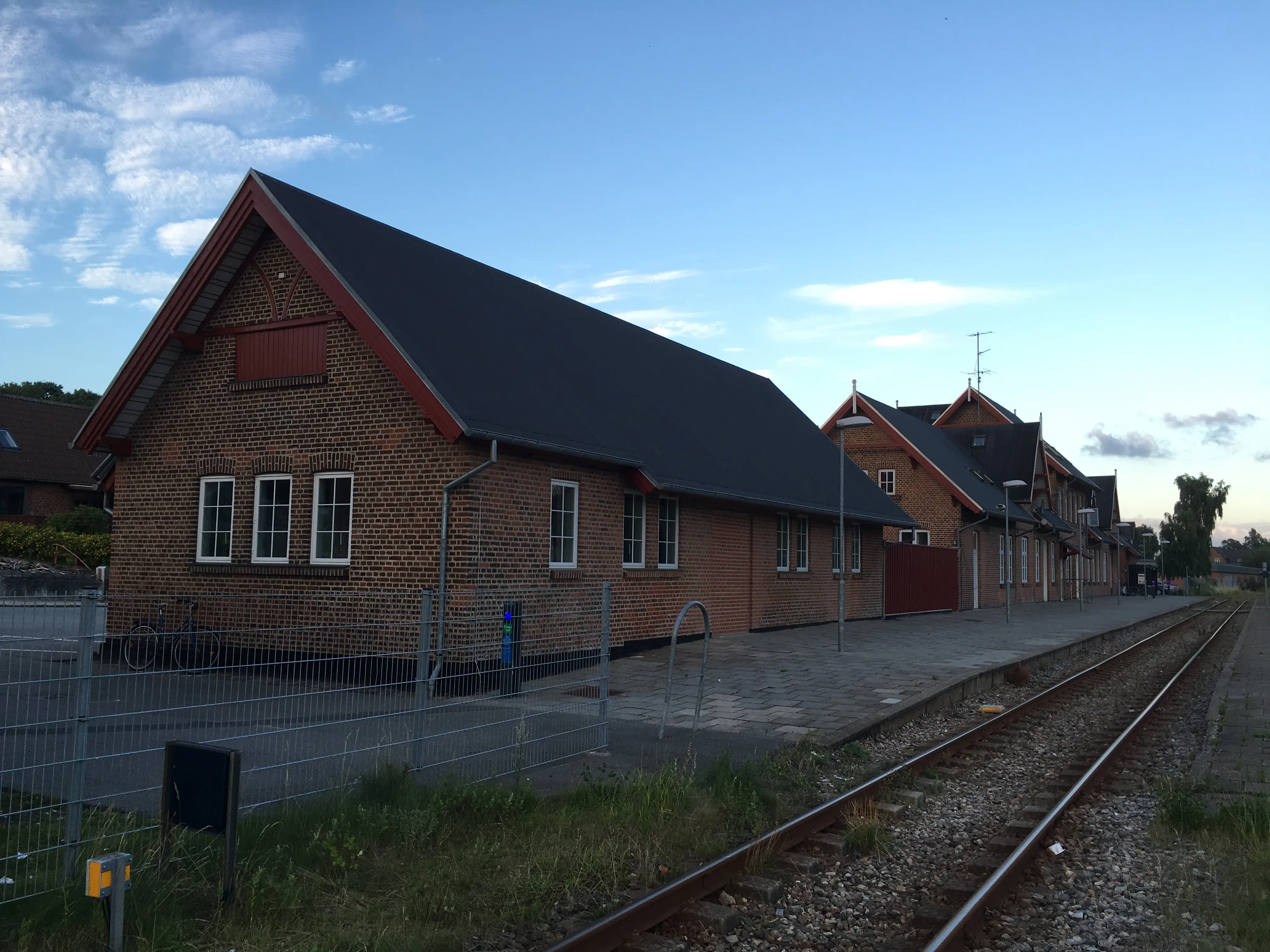 Billede af Ryomgård Station. Billede af Ryomgård Station.
