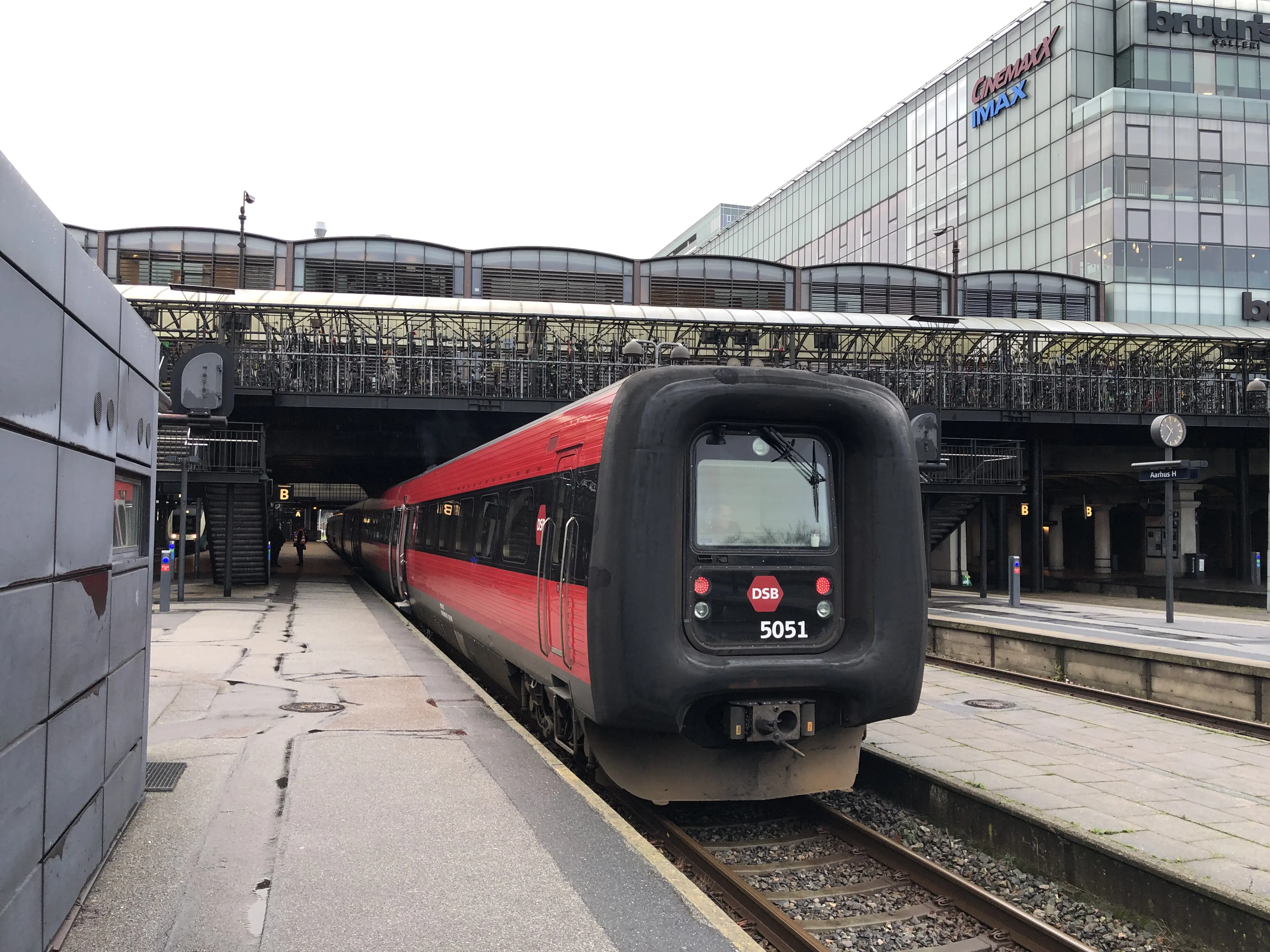 Billede af Aarhus Hovedbanegård.