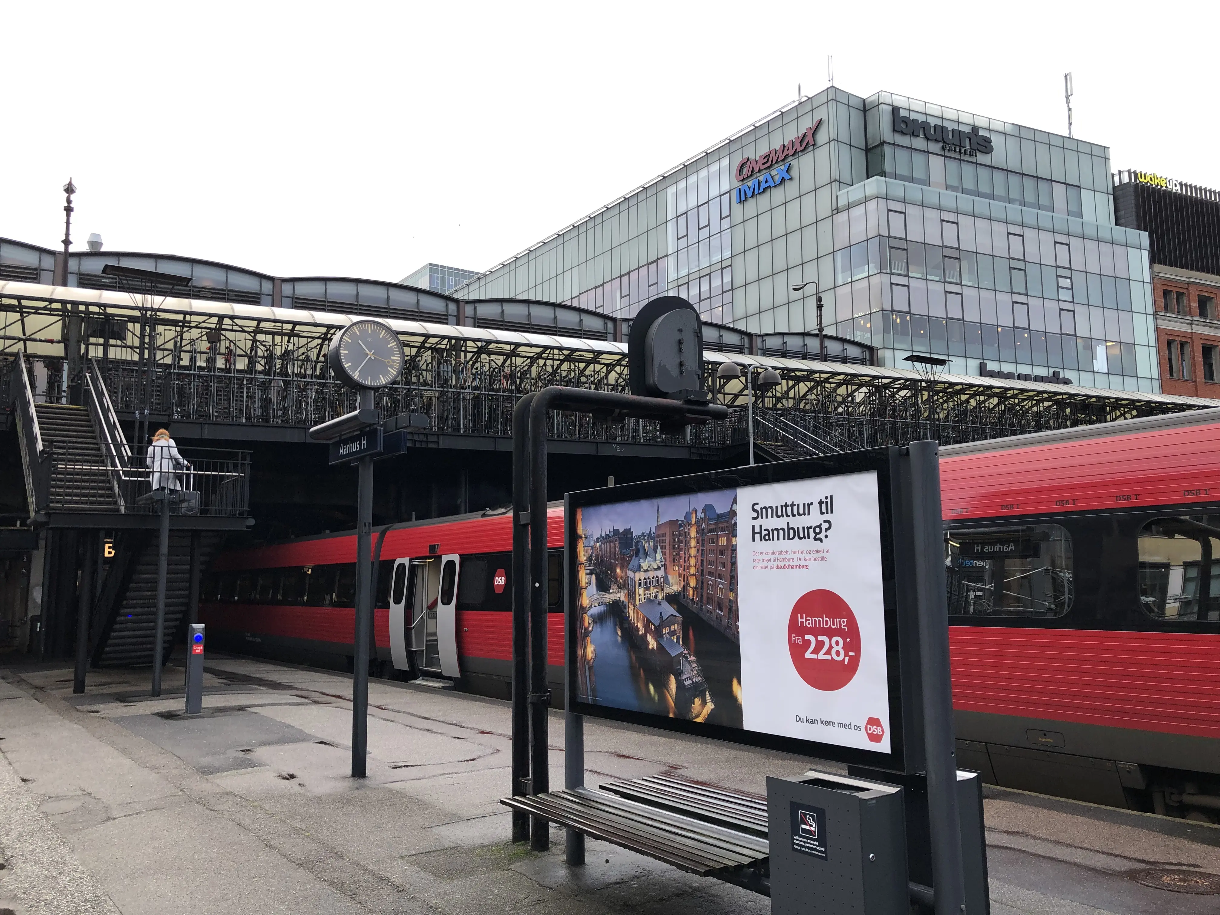 Billede af Aarhus Hovedbanegård. Billede af Aarhus Hovedbanegård.